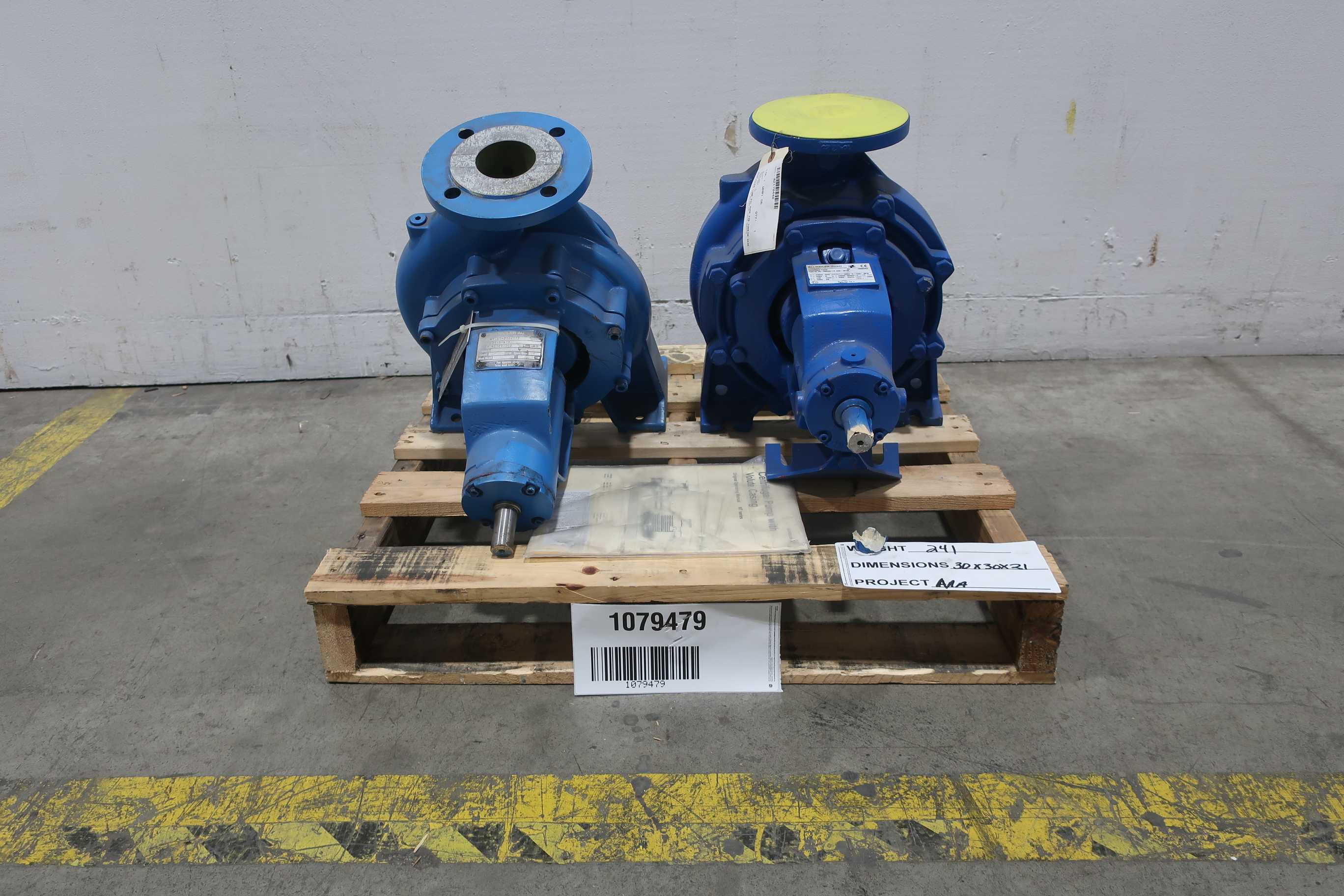 LOT OF 2 CENTRIFUGAL PUMPS - CENTRIFUGAL PUMP