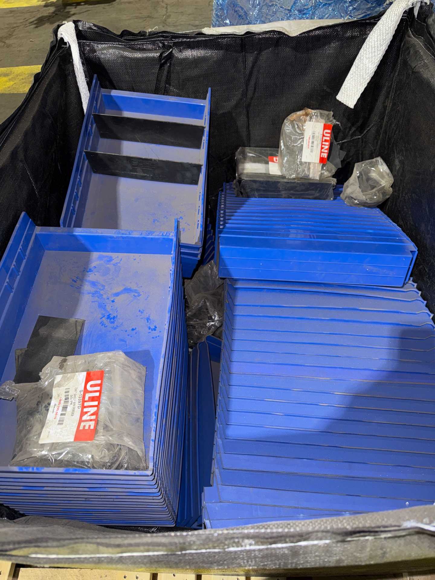 BULK QTY OF PLASTIC BINS - STORAGE BINS