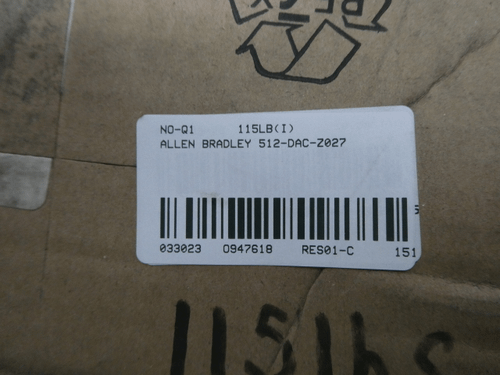 SKU 947618 - ALLEN BRADLEY 512-DAC-Z027 509-DOD930 SIZE 3 DISCONNECT COMBINATION STARTER - MOTOR STARTERS