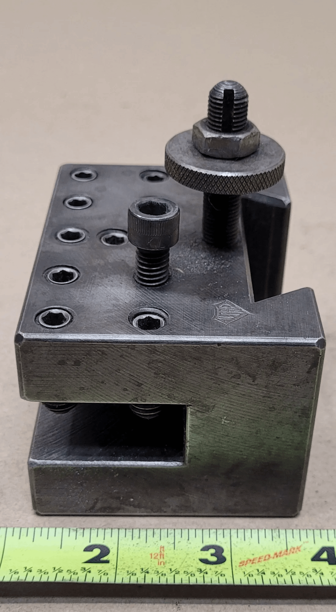 ALORIS CXA 6 MULTIPLE TOOL HOLDER, 13-18" SWING, 2-1/4" WEDGE, 3/8-5/8" BIT RANGE - MACHINE TOOLING