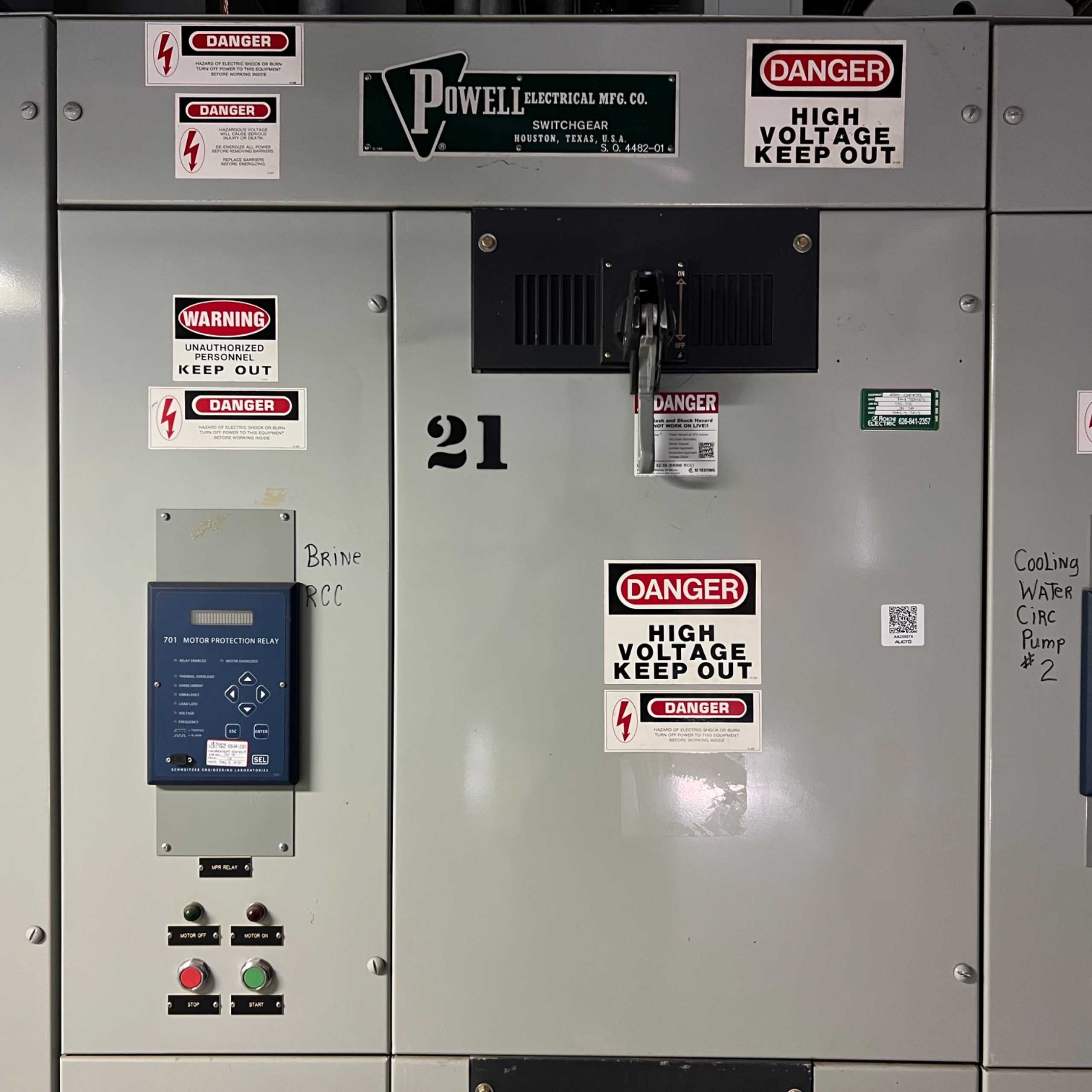 POWELL MEDIUM VOLTAGE SWITCHGEAR - SWITCHGEAR