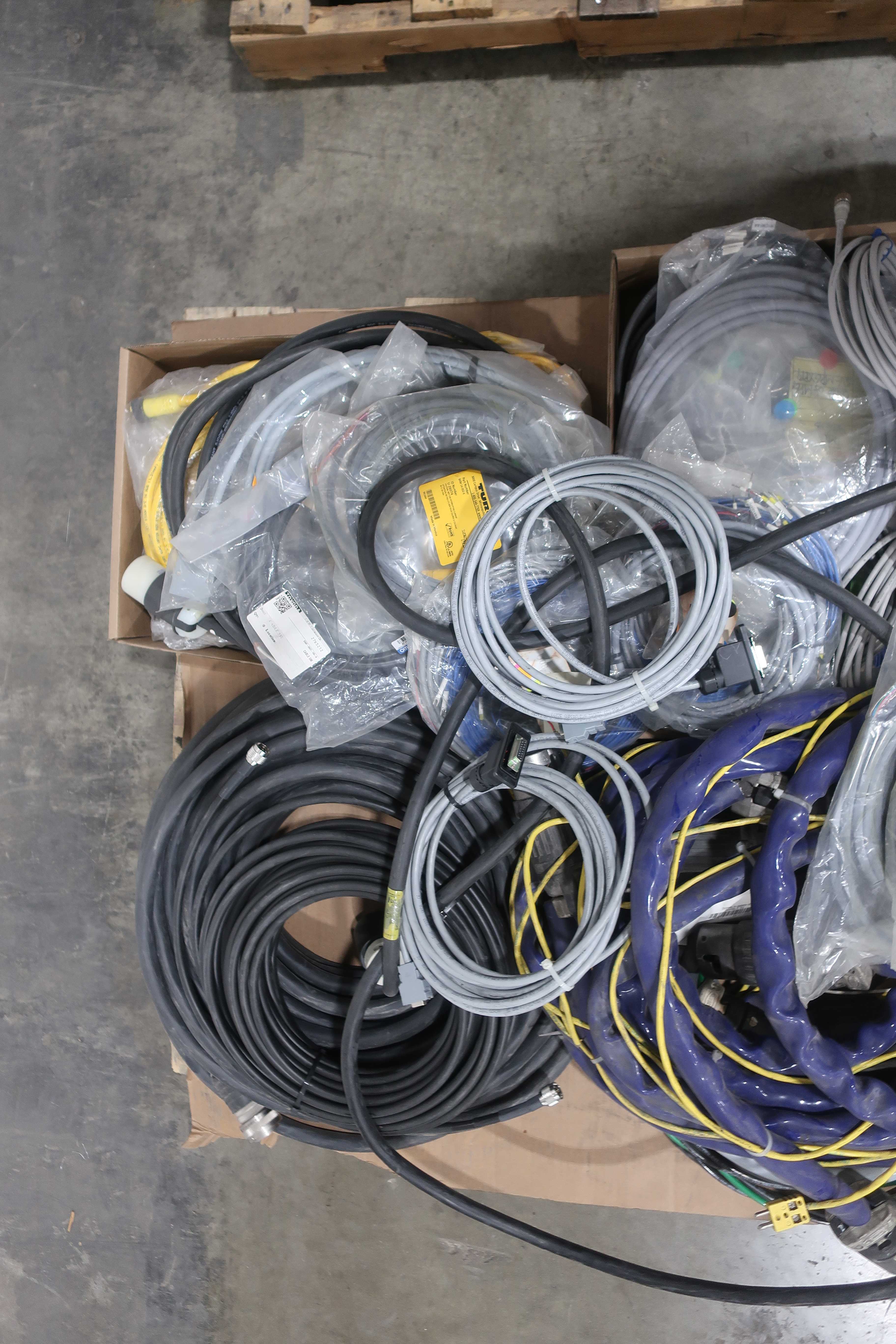 SKU 1742242 - 4 PALLETS OF ASSORTED CORDSETS - CORDSET CABLES