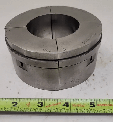 SUPERIOR CINCINNATI COLLET PAD, S-STYLE EMERGENCY, 2 7/16" SIZE, 2” HEIGHT, NON-SERRATED - MACHINE TOOLING