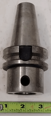 KOMET CAT40 END MILL TOOL HOLDER - CAT 40 TAPER, 5" OAL, 28MM BORE ID - MACHINE TOOLING