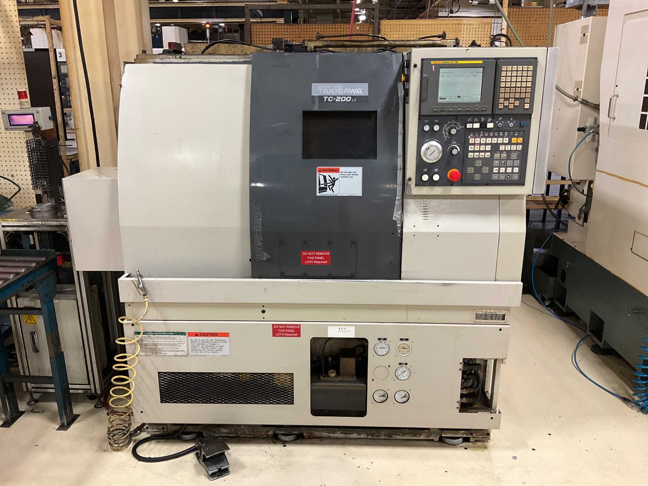 TAKISAWA TC-200 CNC LATHE - CNC LATHES