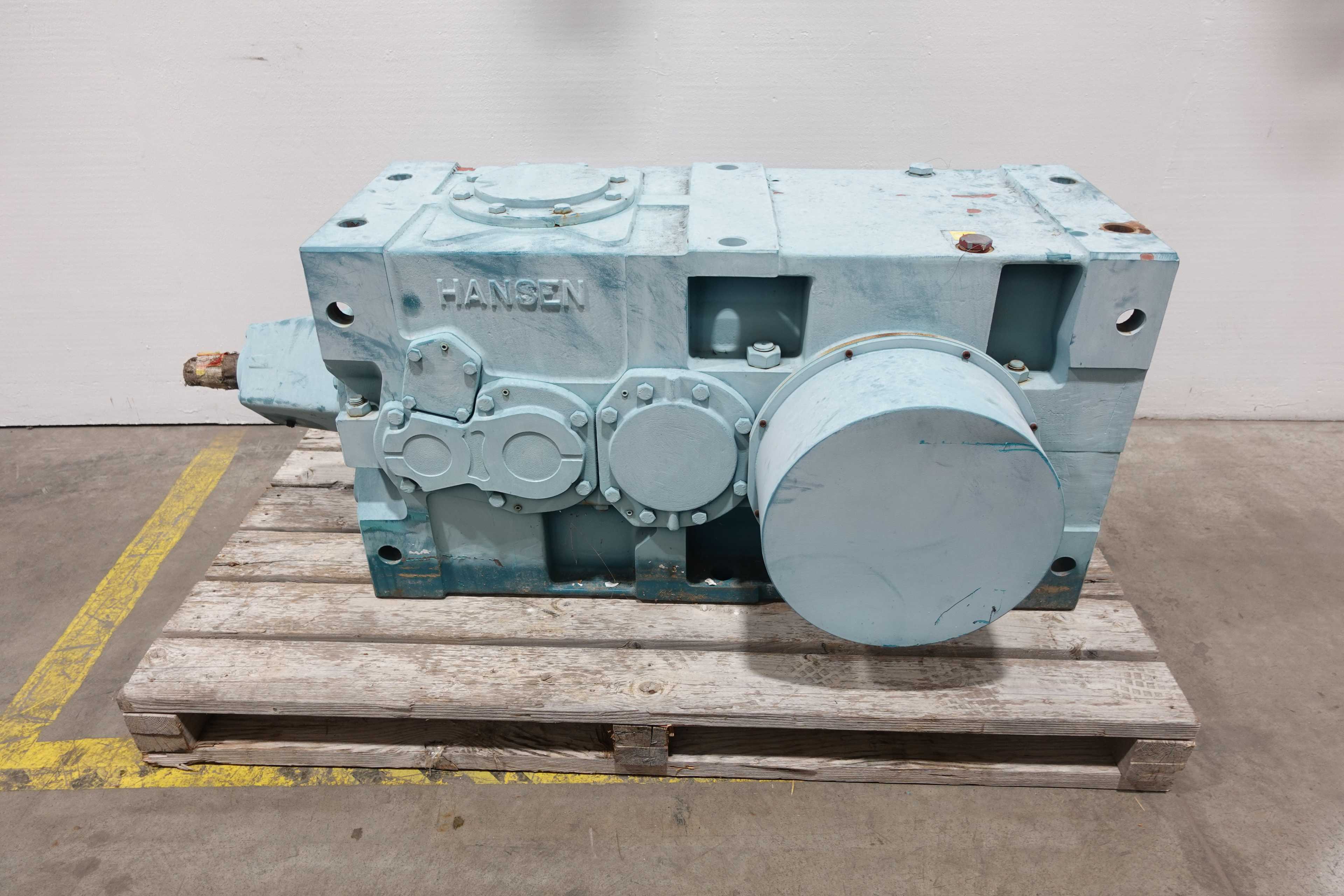 HANSEN RLG43-BNR-140 GEAR REDUCER, RATIO 142.87:1 - GEAR REDUCERS