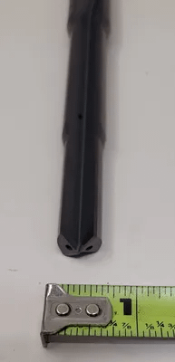 SECO RD-S3CIU-S122551 2 FLUTE TOOLING, OAL: 8.0”, SHANK DIA: .78”, HEAD DIA: .55” - MACHINE TOOLING