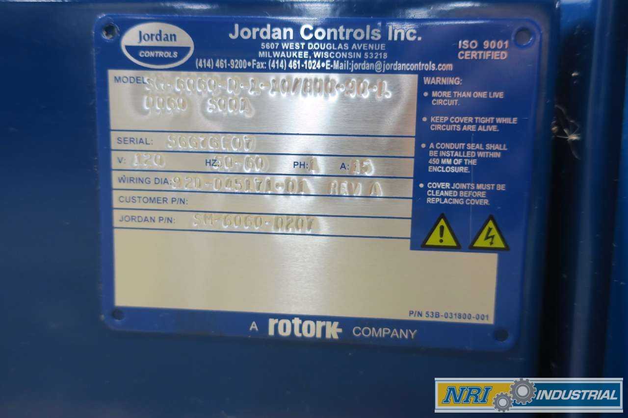 JORDAN CONTROLS SM-6060-D-1-10/800-90-L ELECTRIC VALVE ACTUATOR - ELECTRIC VALVE ACTUATORS