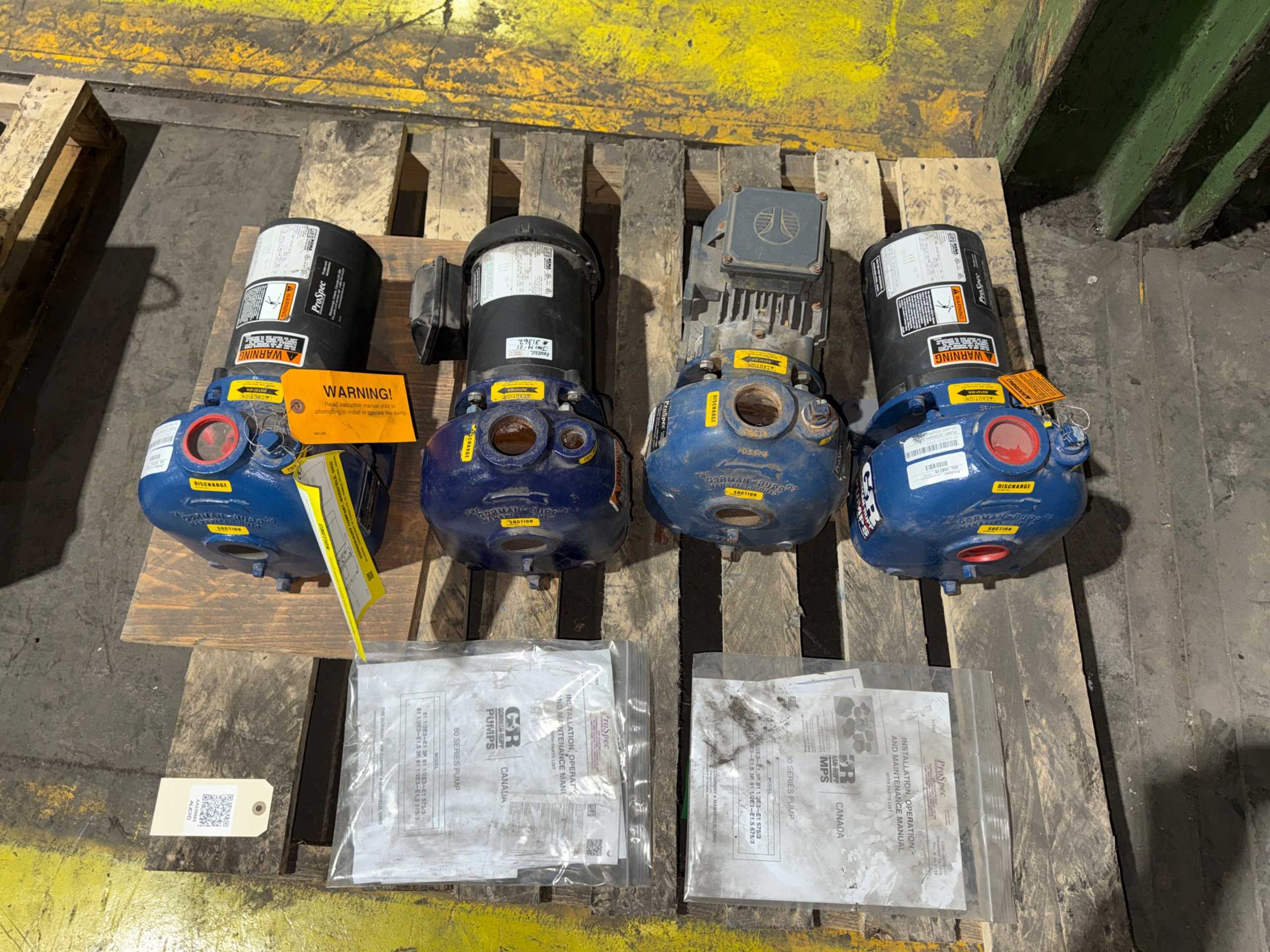Bulk QTY of Gorman-Rupp Centrifugal Pumps - CENTRIFUGAL PUMP