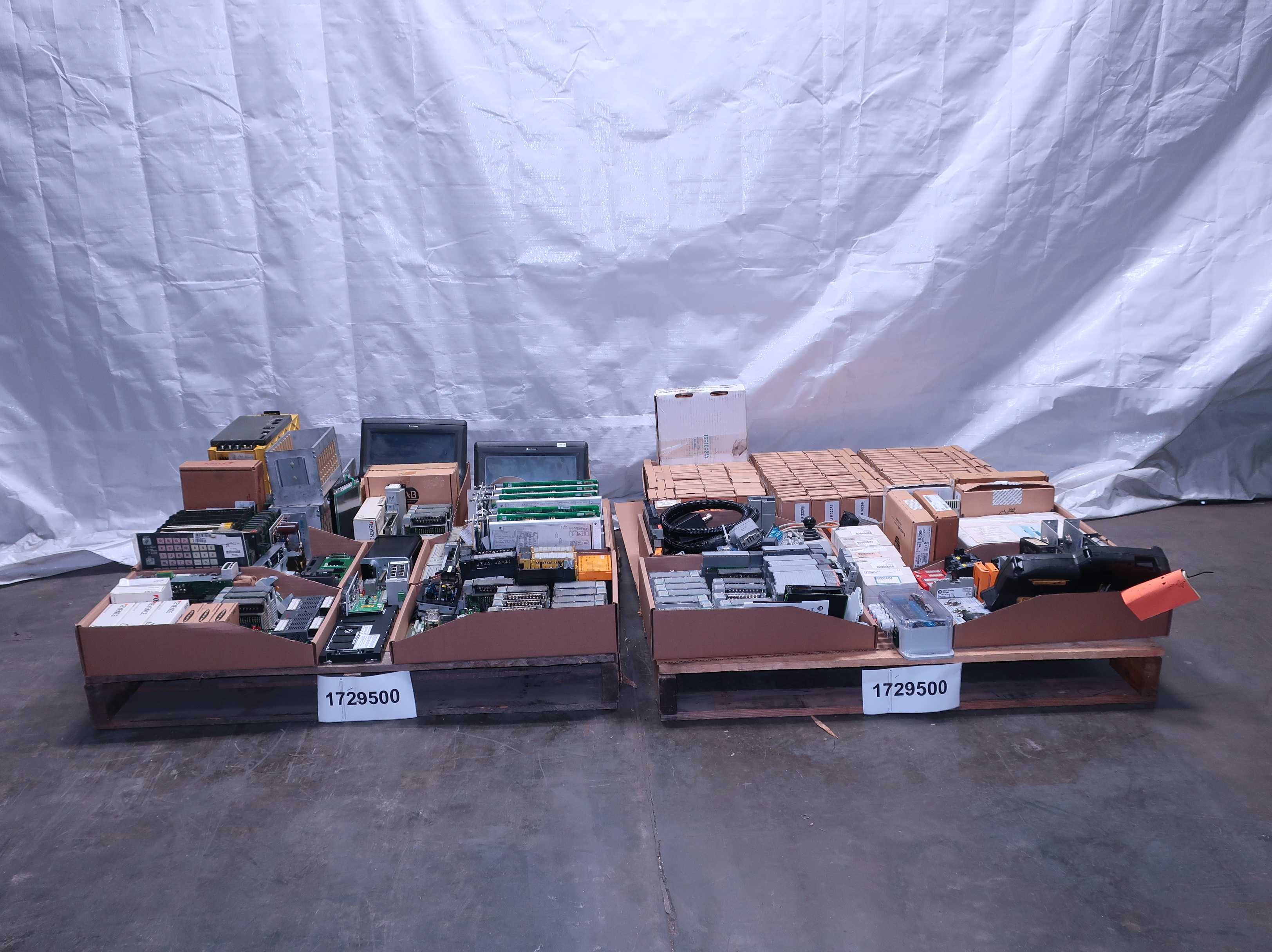 SKU 1729500 - 2 PALLETS OF ASSORTED AUTOMATION AND CONTROLS - AUTOMATION & CONTROLS