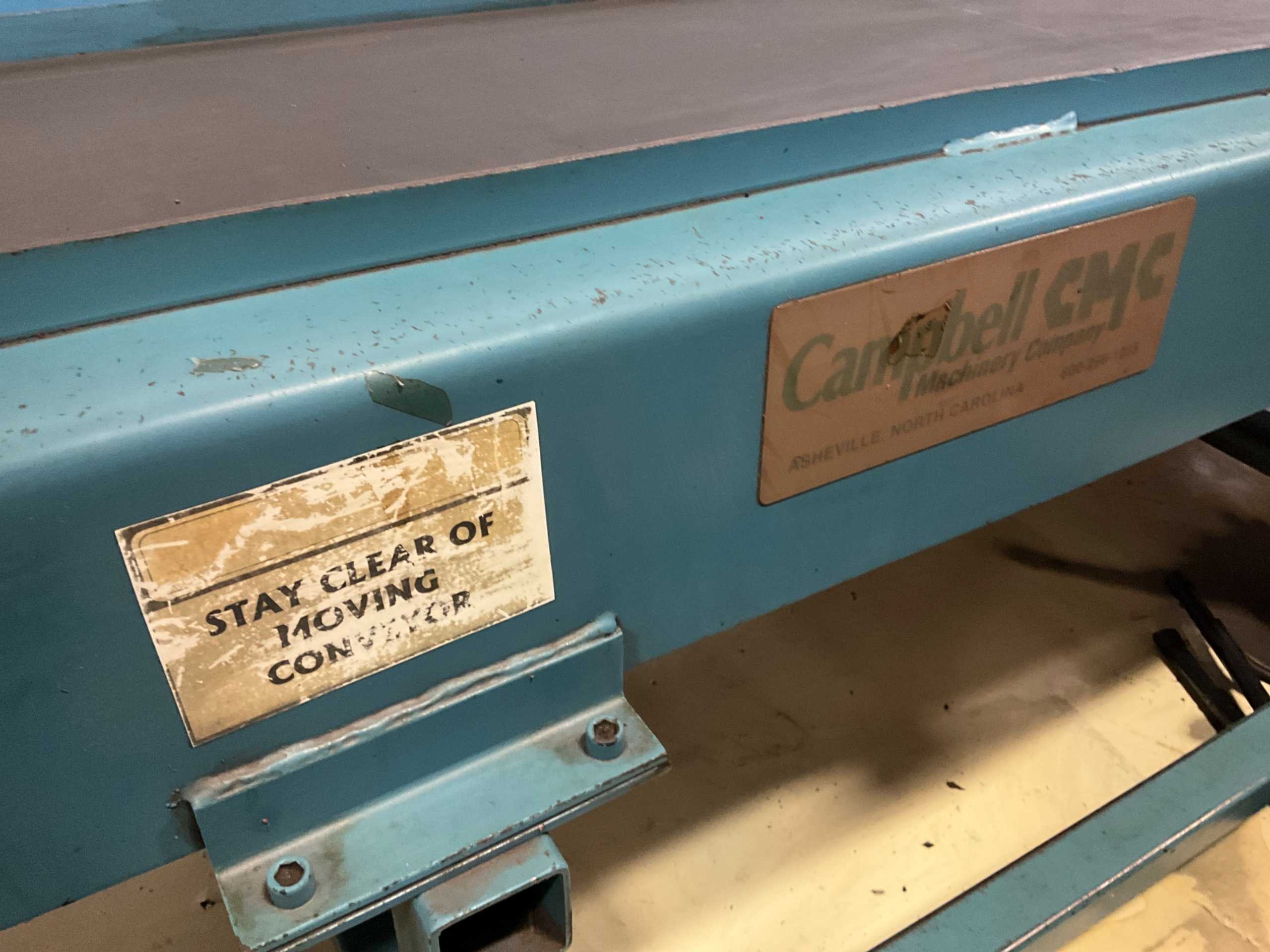 2002 CAMPBELL XBC-13.5-138 BELT CONVEYOR - BELT CONVEYOR