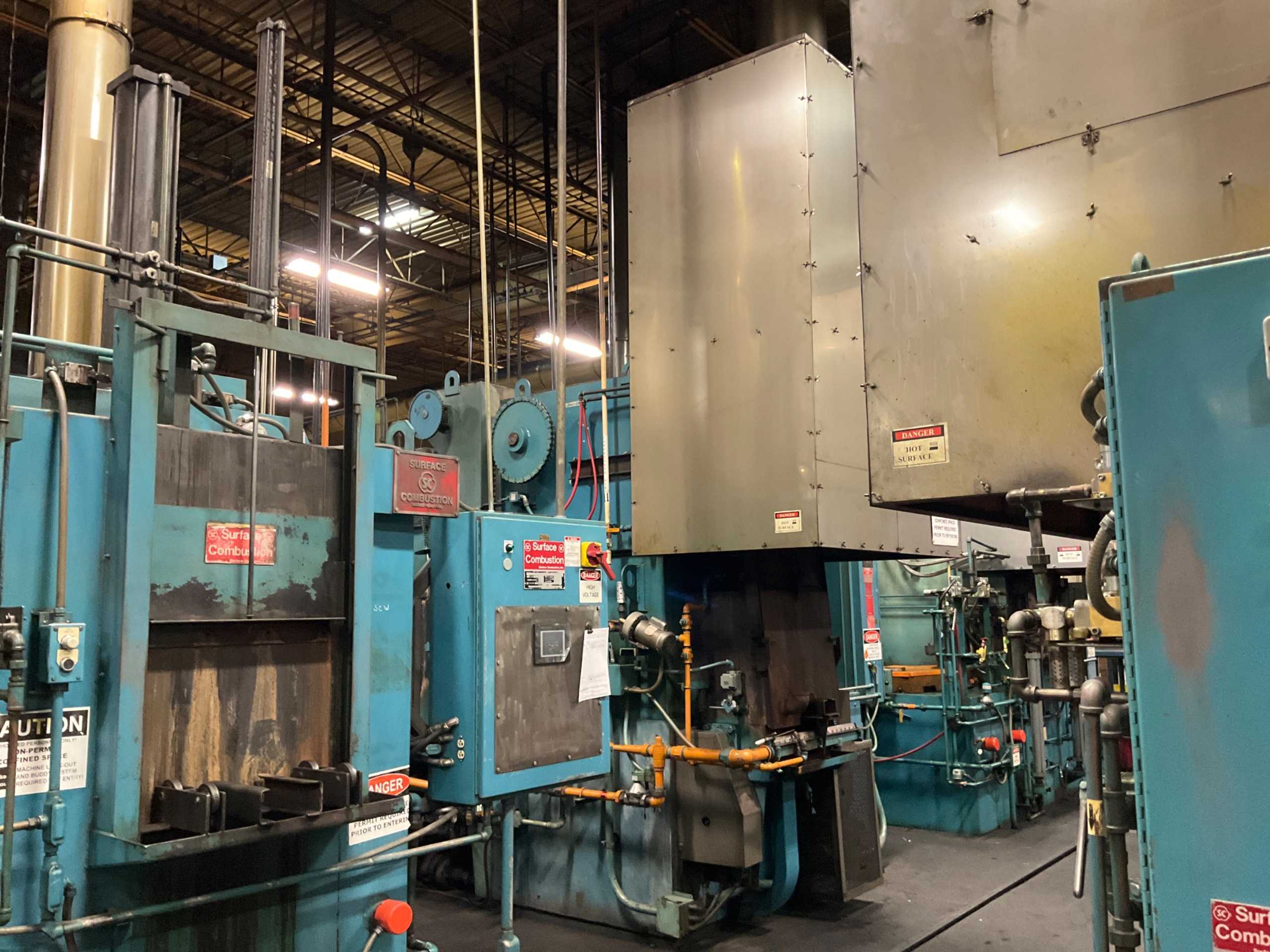 LINDBERG 13-CT-243618-18-AQ1 1800 F CARBURIZING FURNACE - CARBURIZING FURNACE