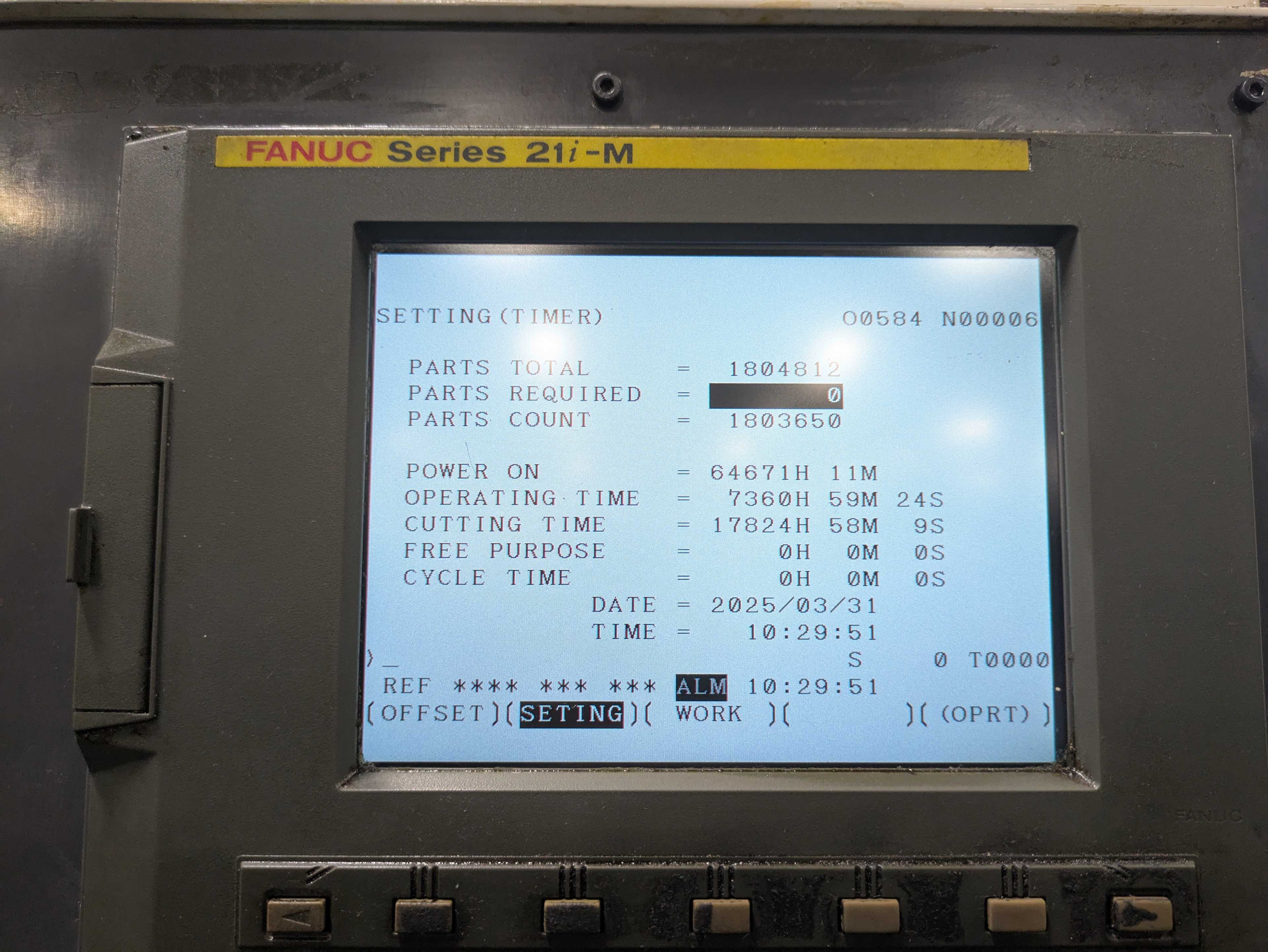 2002 TOYOSK TVT301S VERTICAL MACHINING CENTER - VERTICAL MACHINING CENTERS