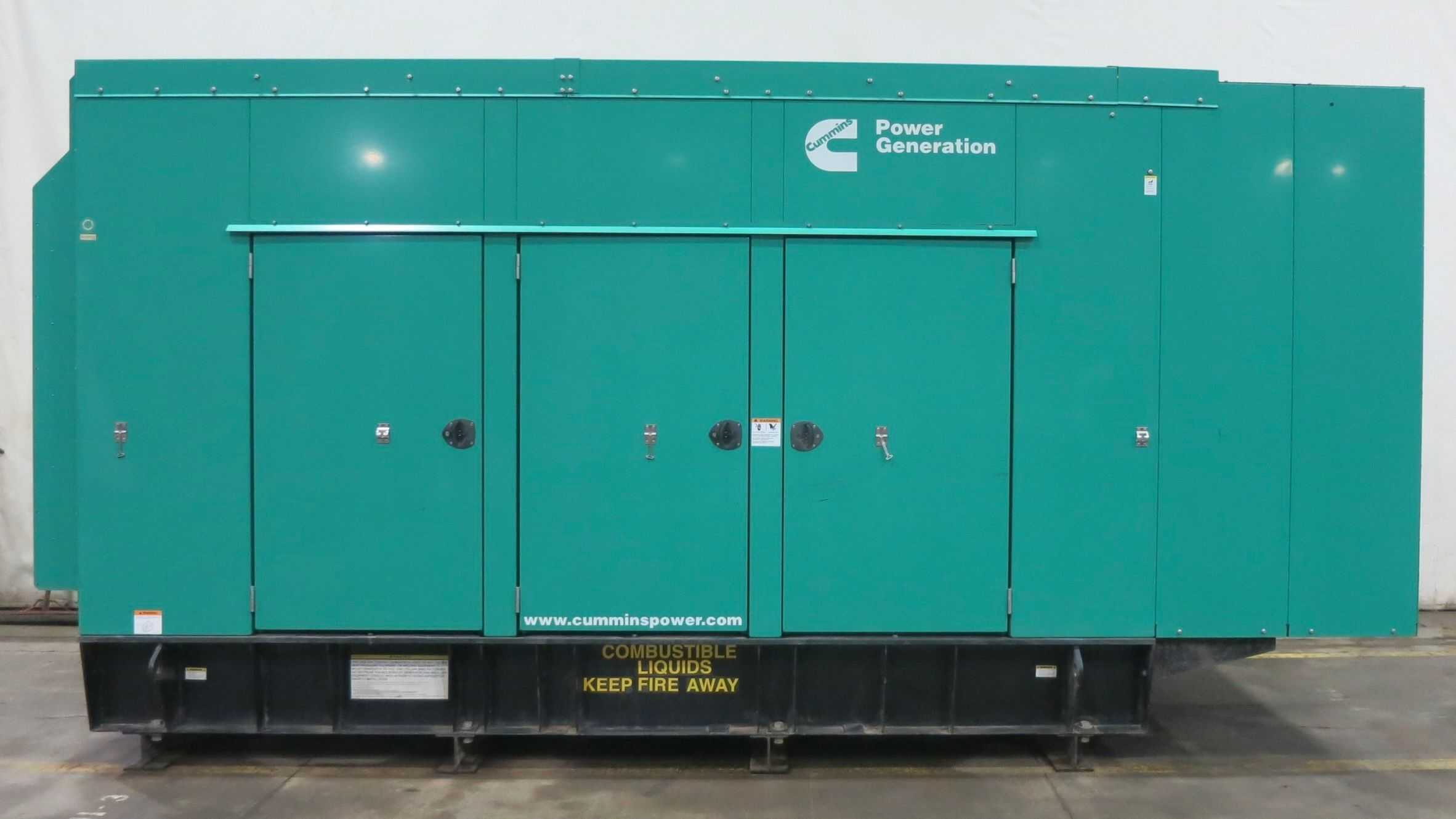 CUMMINS DQDAA 250 KW DIESEL GENERATOR, QSL9-G7 ENGINE, 193 HRS, YR 2012 - CSDG# 4665 - STANDBY POWER GENERATOR
