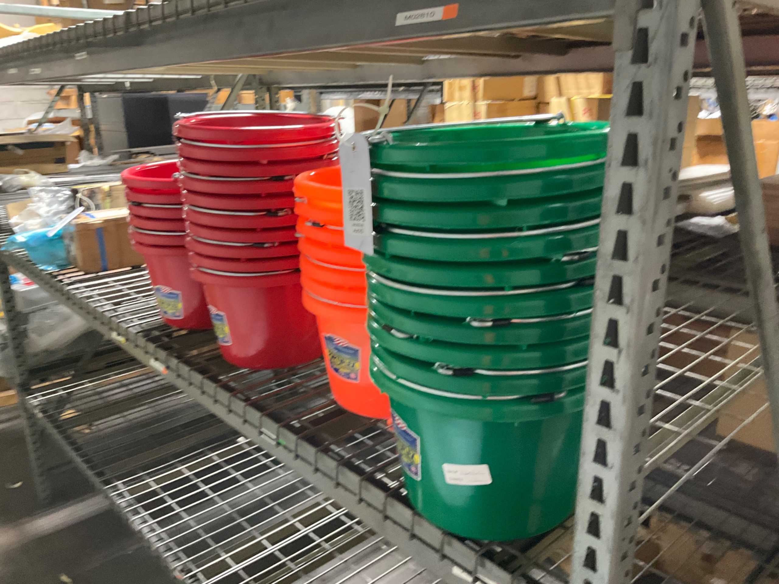 BULK QTY OF BUCKETS - PLANT & FACILITY
