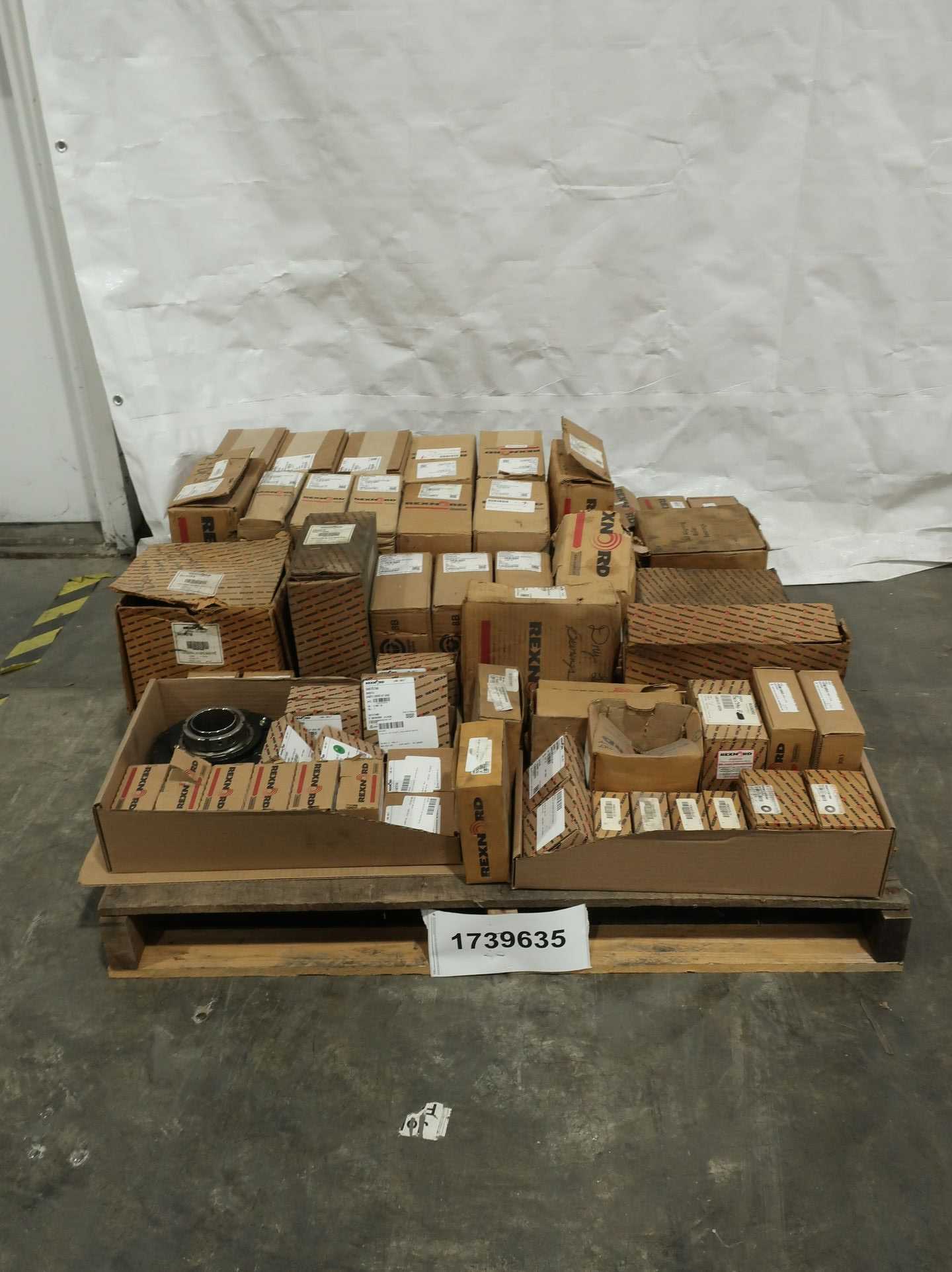 SKU 1739635 - PALLET OF ASSORTED REXNORD BEARINGS AND PARTS SKU 1739635 - PALLET OF ASSORTED REXNORD BEARINGS AND PARTS