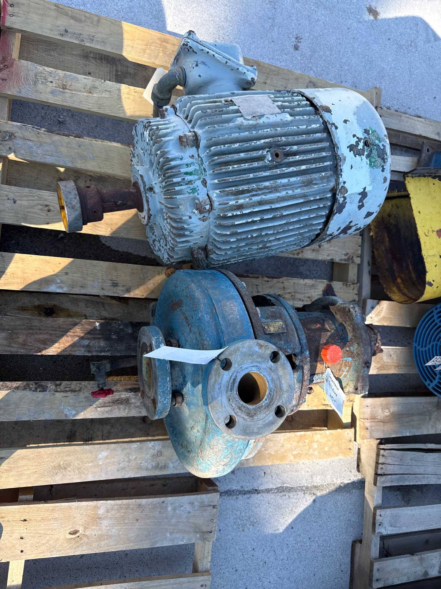GOULDS PUMP & 30HP MOTOR ASSEMBLY - CENTRIFUGAL PUMP