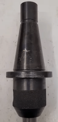 KENNAMETAL QC40EM075231 TOOL HOLDER NMTB40 TAPER WITH 3/4" END MILL - MACHINE TOOLING