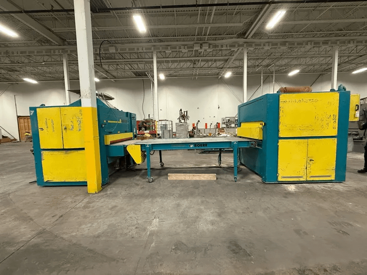 1999 BOERE TKKK 1300 SANDERS - HEAVY-DUTY DOUBLE DRUM WIDE BELT SANDER, 1300 MM BELT WIDTH - WOODWORKING