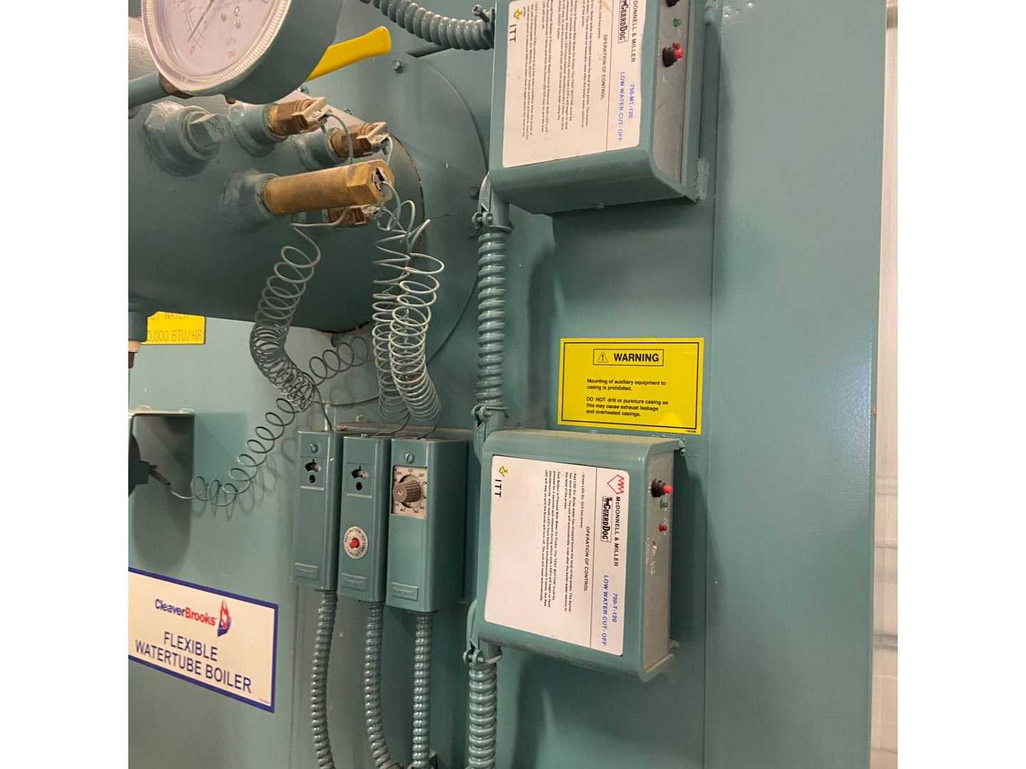 CLEAVER BROOKS FLX-100-200-160HZ BOILER - BOILERS