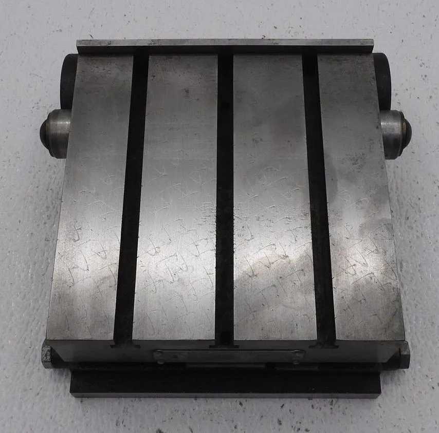 APOLLO TOOL SINE TILTING PLATE W/ T-SLOTTED TABLE, 6X6 INCHES - MACHINE TOOLING