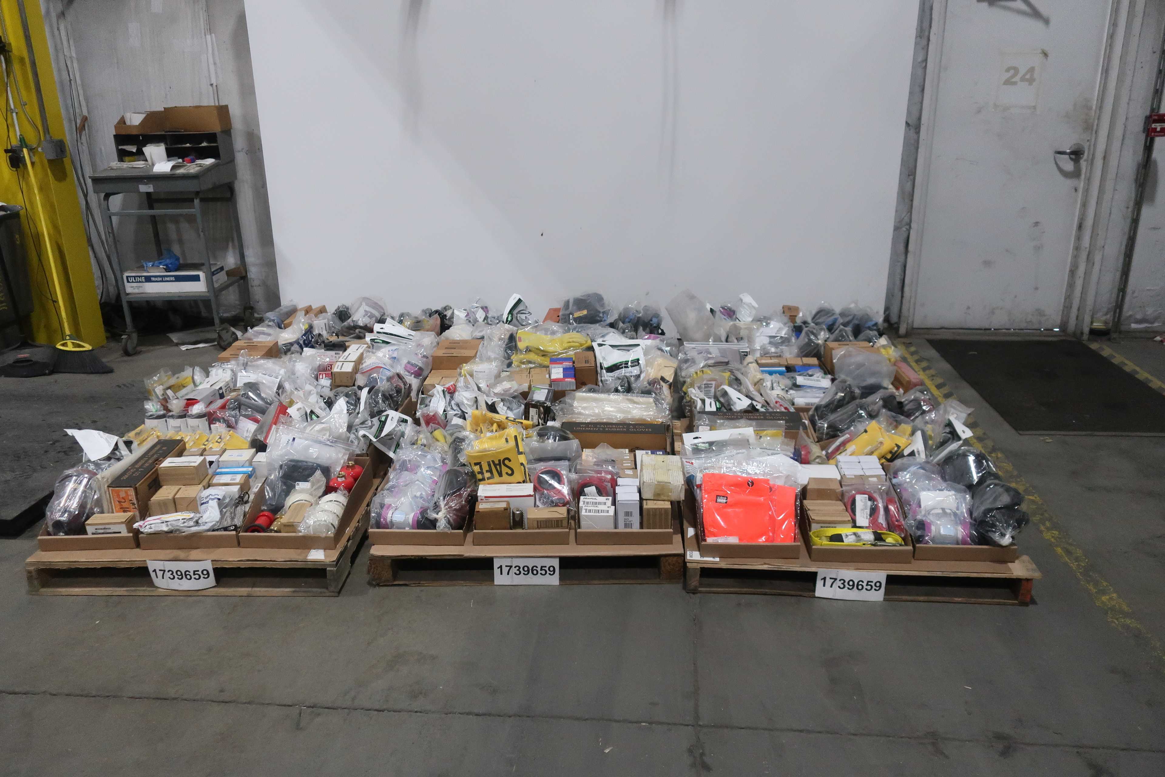 SKU 1739659 - 6 PALLETS OF ASSORTED SAFETY EQUIPMENT - SAFETY EQUIPMENT
