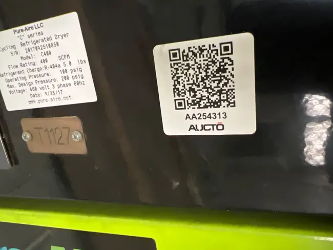 2017 PURE-AIRE LLC C400 AIR DRYER - undefined