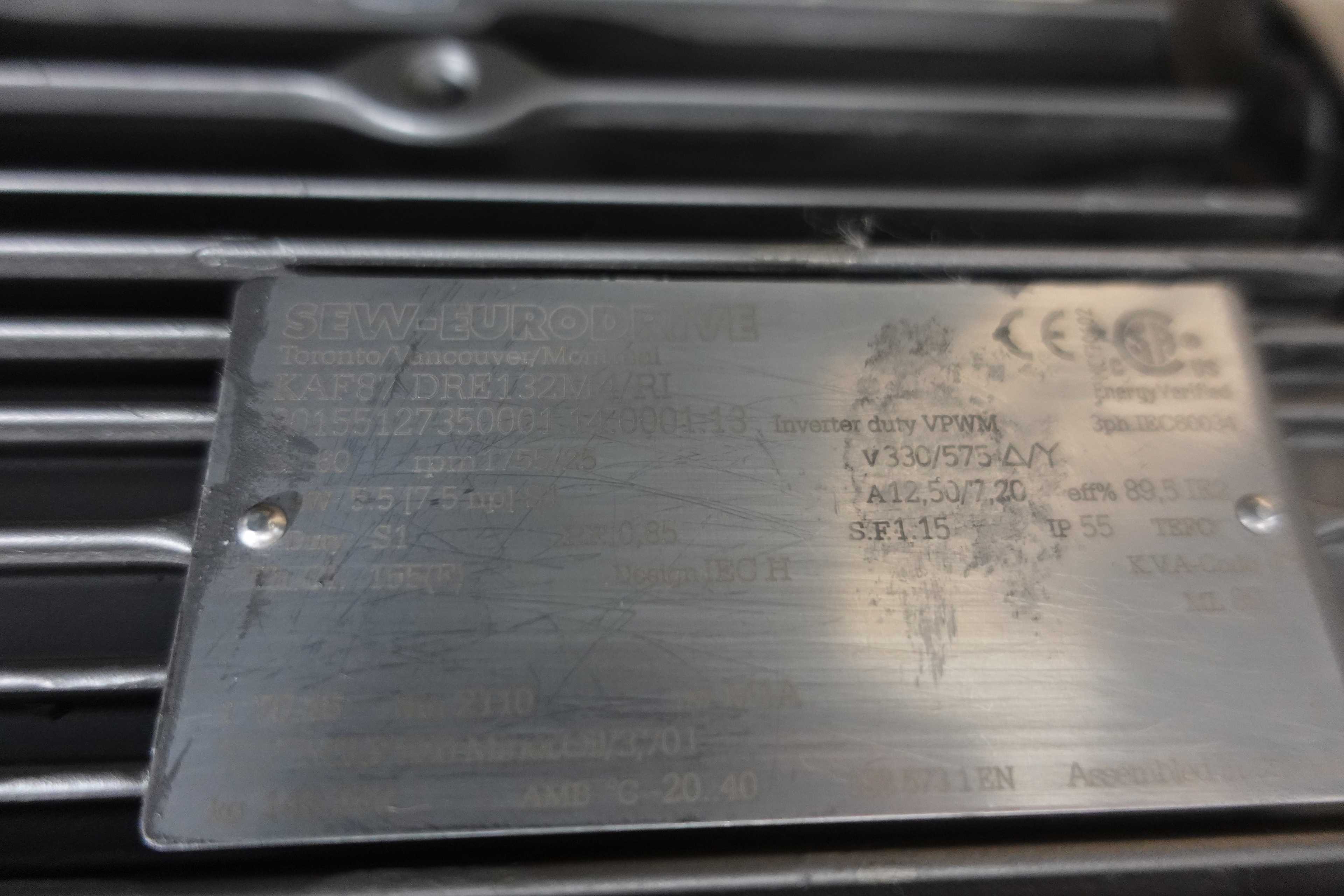 SKU 1748129 - 2 PALLETS OF ASSORTED SEW EURODRIVE GEARMOTORS - GEARMOTOR