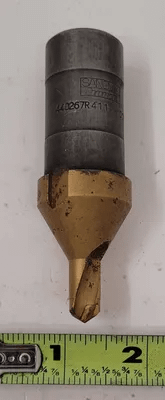 SANDVIK COROMANT 440267R411 CARBIDE TIPPED DRILL - SIZE 3/8" / 1" SHANK - MACHINE TOOLING