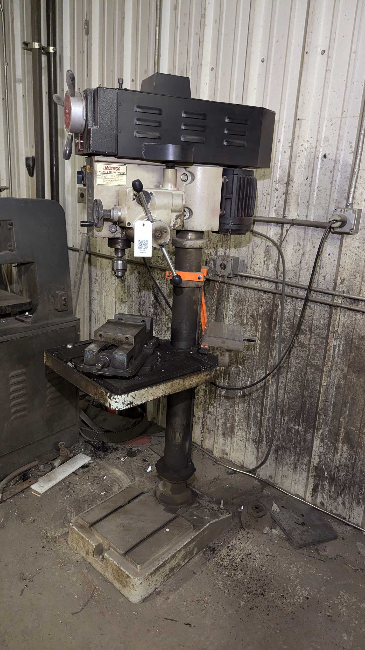 VECTRAX 00492116 UPRIGHT DRILL PRESS - UPRIGHT DRILL PRESSES
