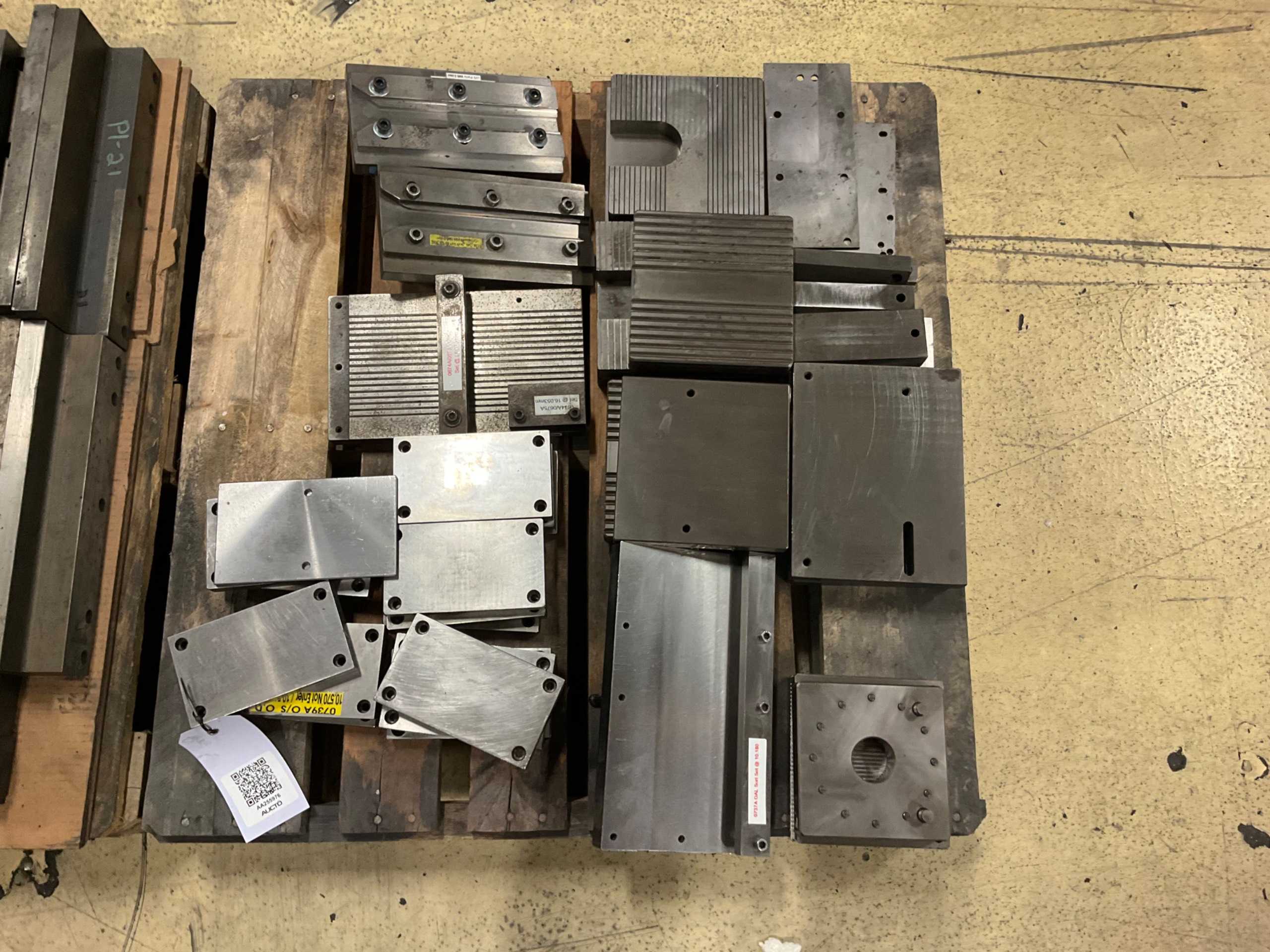 BULK QTY OF PRESS PARTS - PRESS BRAKE TOOLING