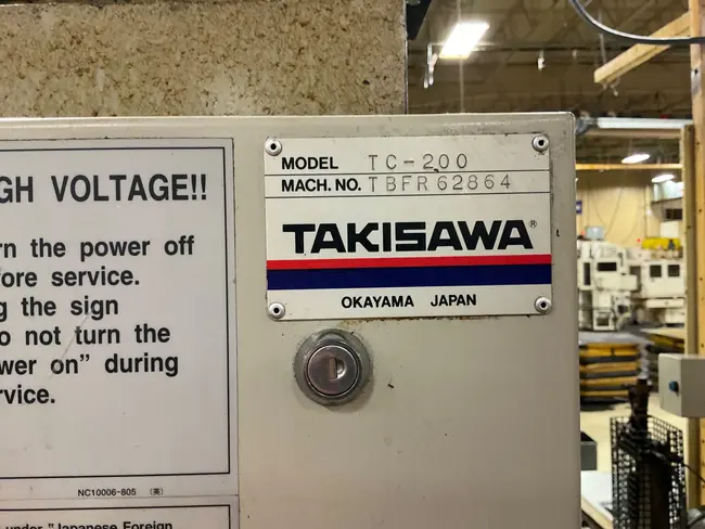 TAKISAWA TC-200 CNC LATHE - undefined