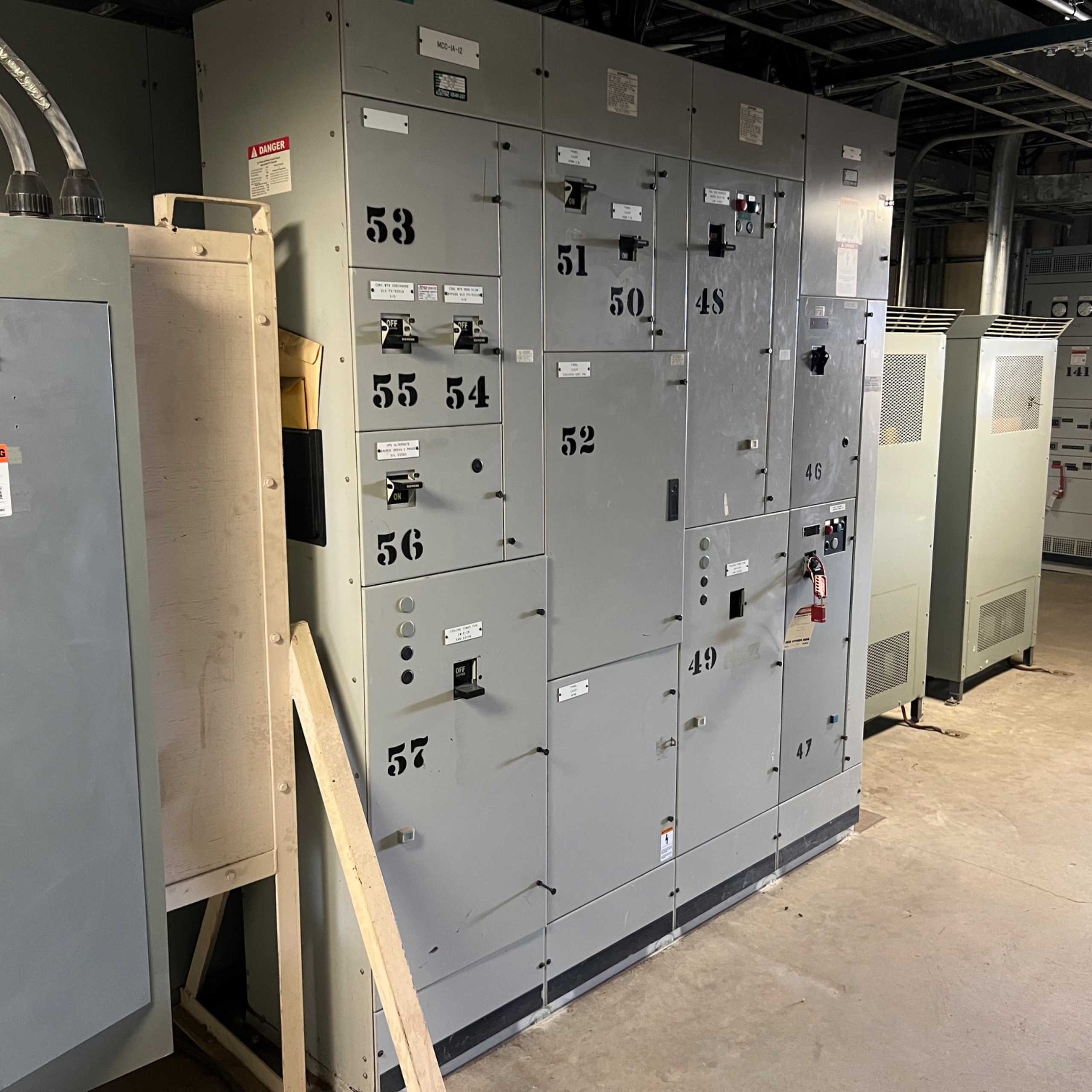 BULK QTY OF SIEMENS MOTOR CONTROL CENTERS - MOTOR CONTROL CENTERS