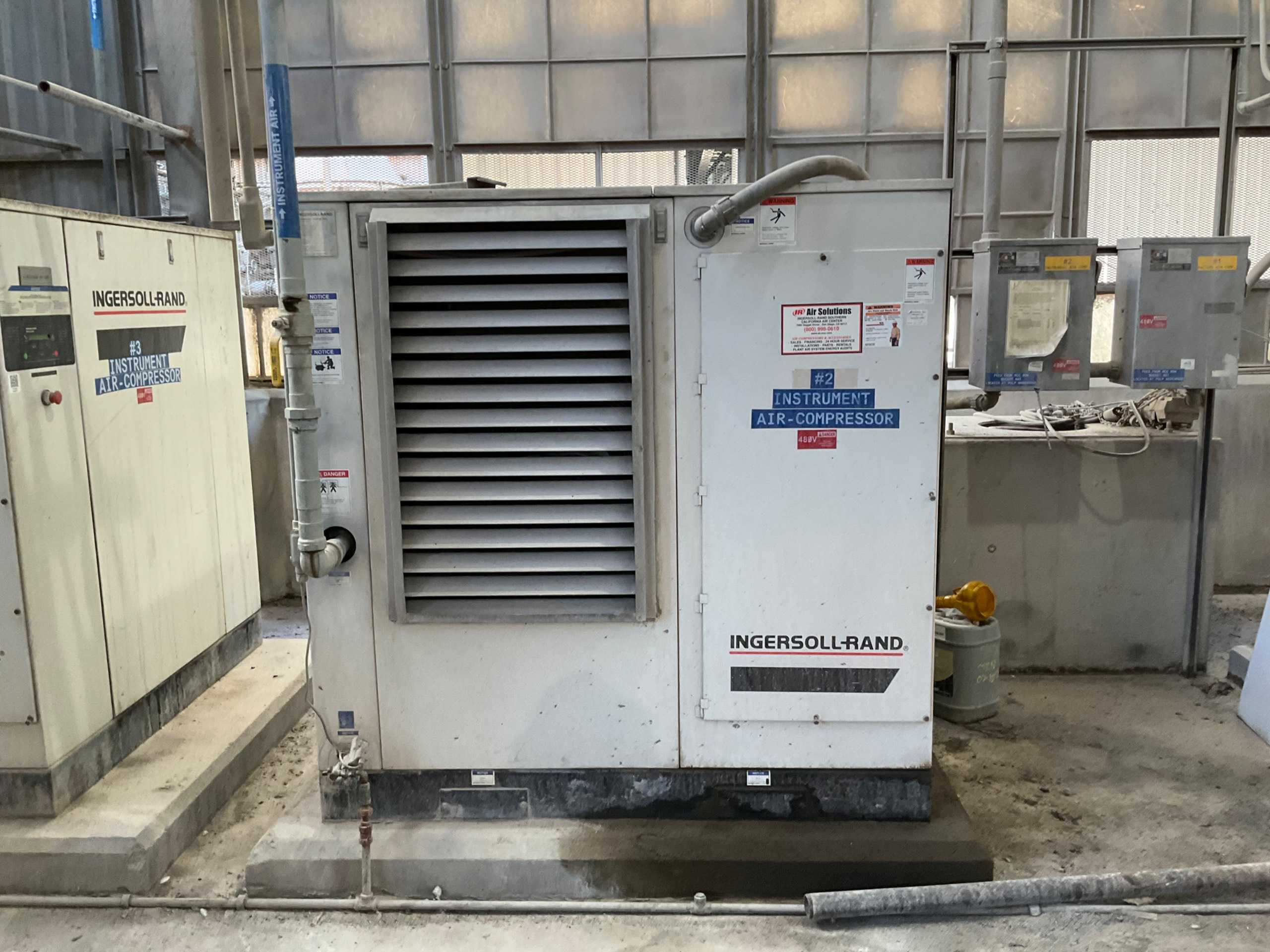 INGERSOLL-RAND SSR-EP75 AIR COMPRESSOR - STATIONARY AIR COMPRESSOR