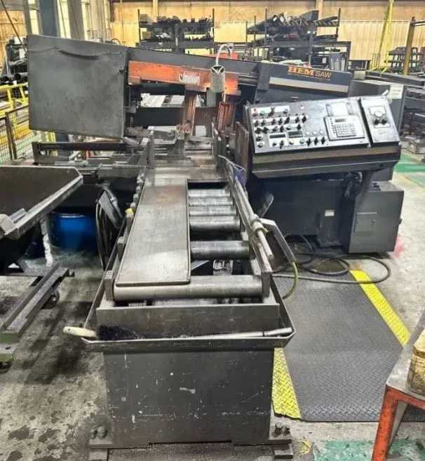 2014 HEM H130 HA-C 16" BAND SAW, 10 HP AUTO, 440V, HYDRAULIC CLAMPING - HORIZONTAL BAND SAWS
