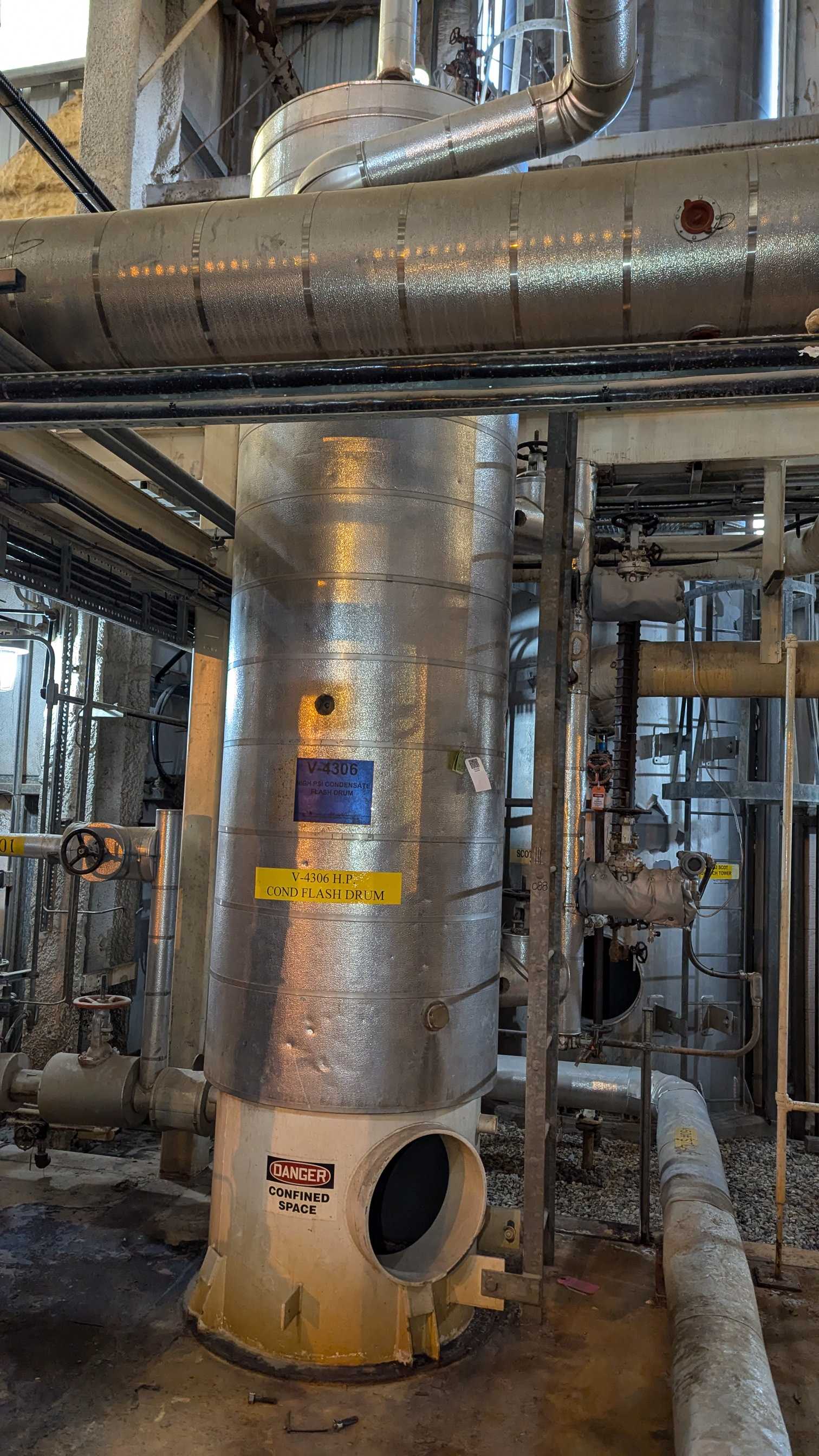 1994 CEDARAPIDS HIGH PSI CONDENSATE FLASH DRUM - TANKS