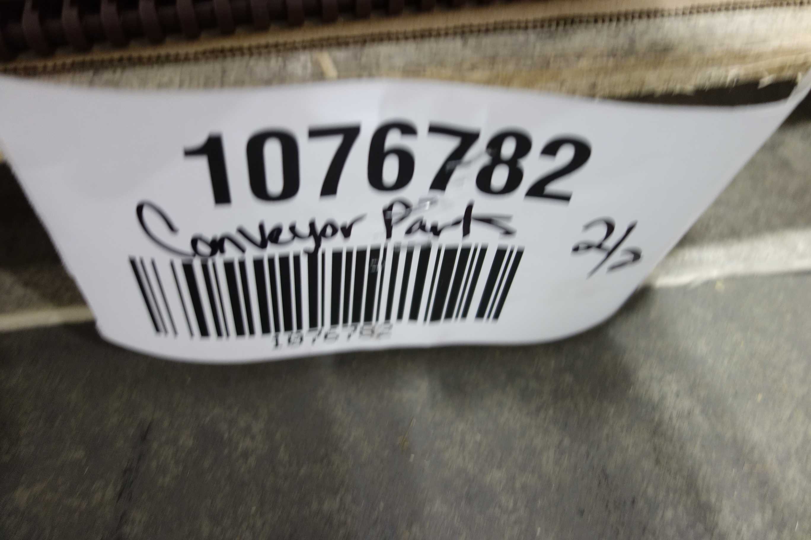 4 PALLETS OF ASSORTED CONVEYOR PARTS AND ACCESSORIES - CONVEYOR PARTS