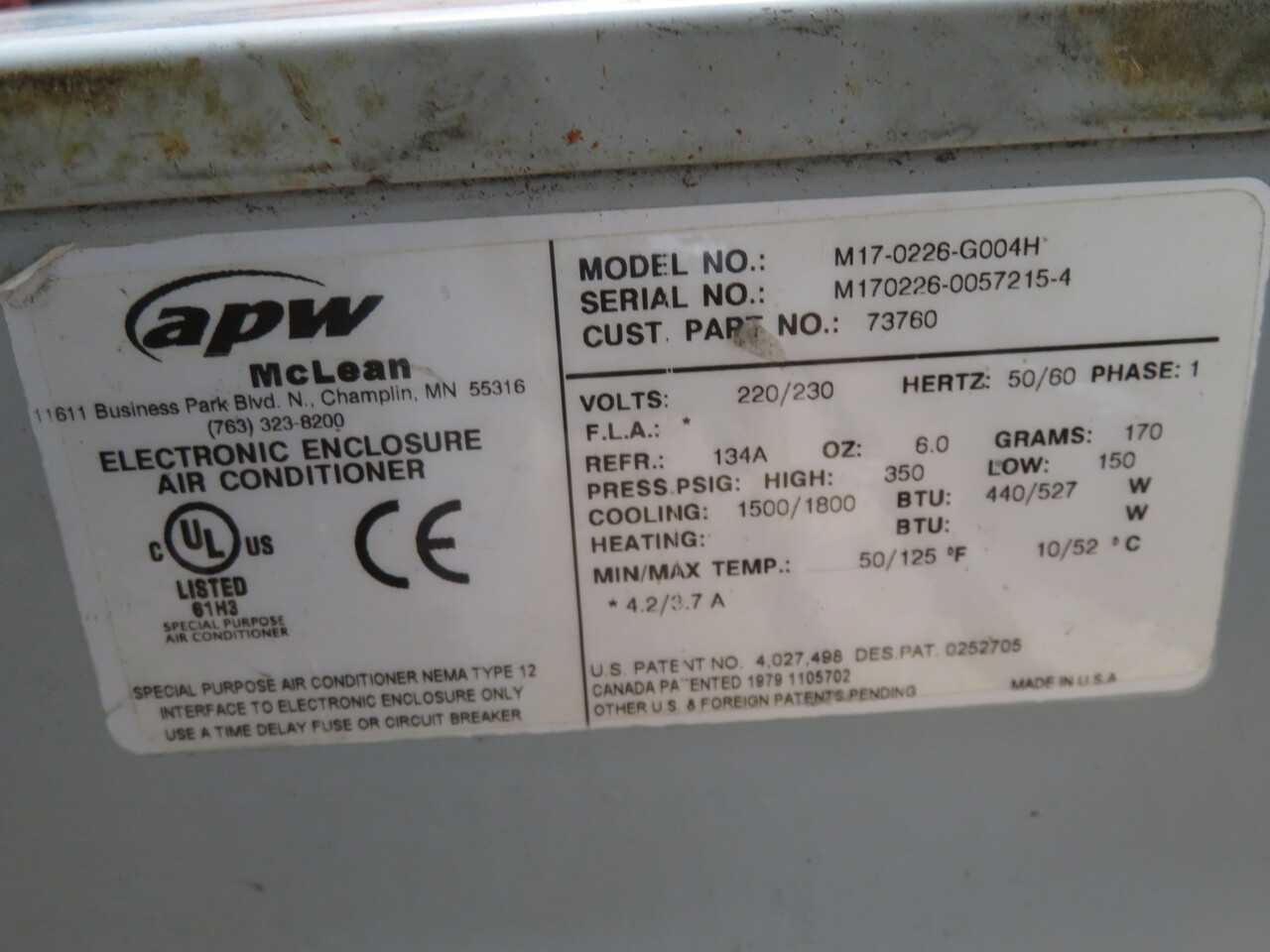 MCLEAN M17-0226-G004H AIR CONDITIONER - AIR CONDITIONER
