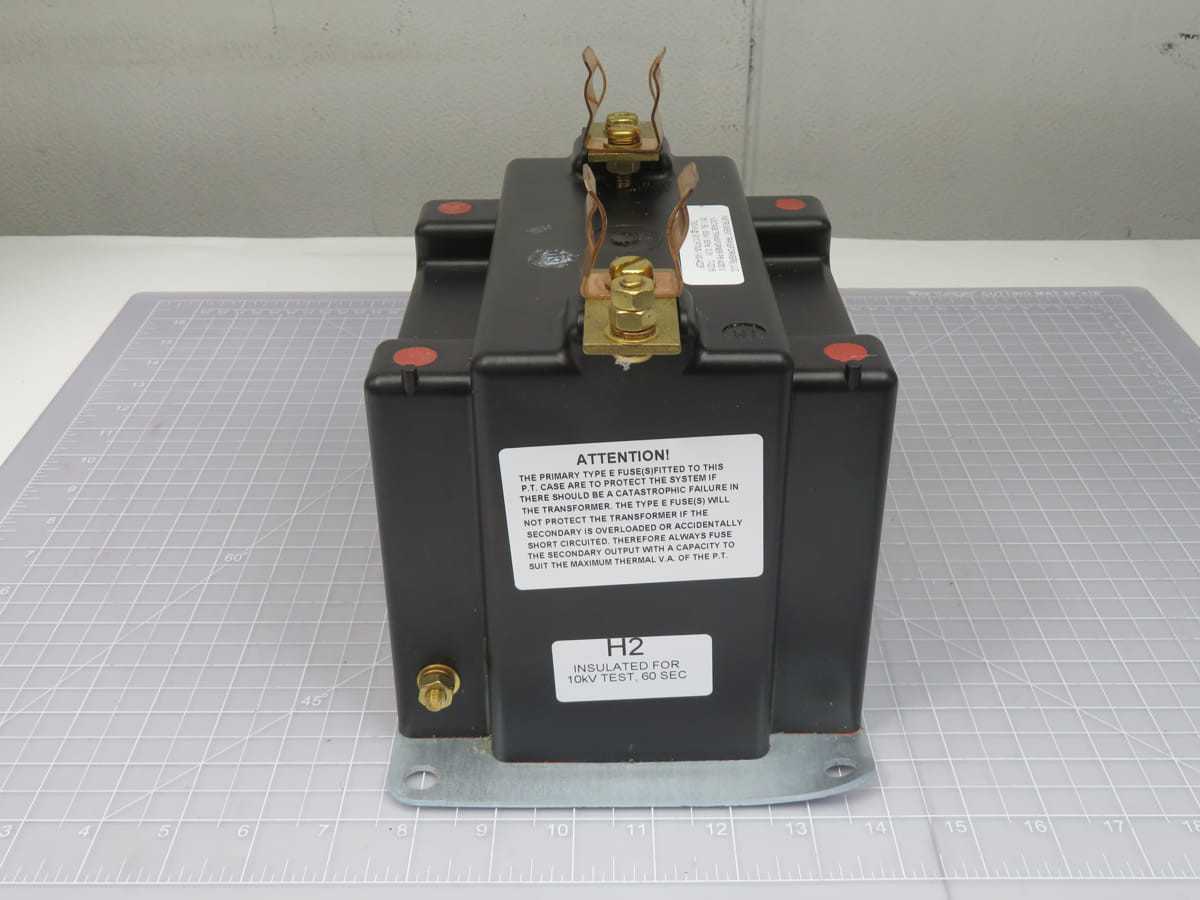 GE PTW3-1-60-422F VT, 5.6KV SYSTEM, 60HZ FREQ, 4200V PRIMARY, 120V SECONDARY, 35:1 RATIO - MACHINING ACCESSORIES & TOOLING