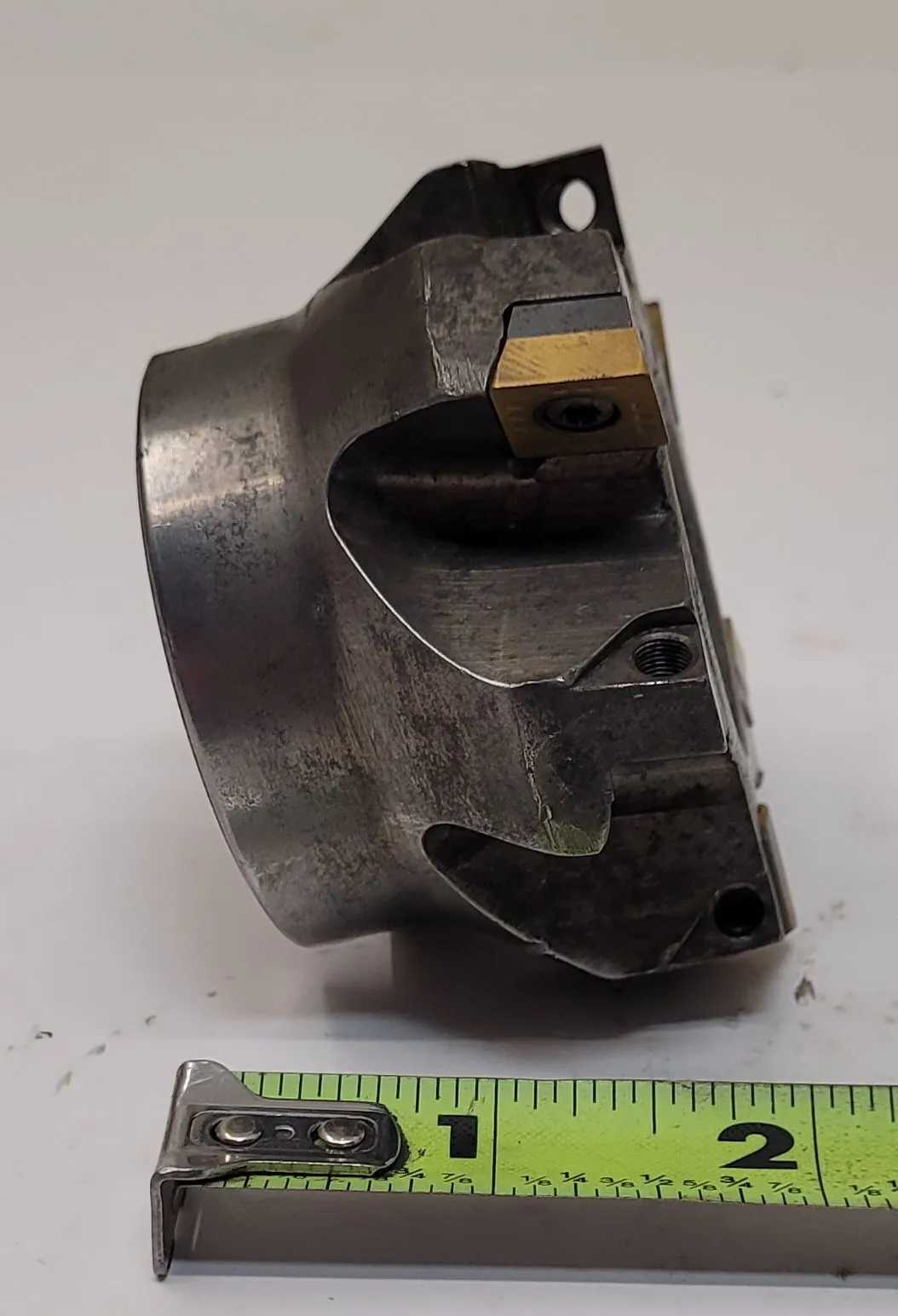 KENNAMETAL 3IN SHELL MILL - 6 FLUTE, 1.72IN OAL, 1IN ARBOR HOLE - MACHINING TOOLING & PARTS