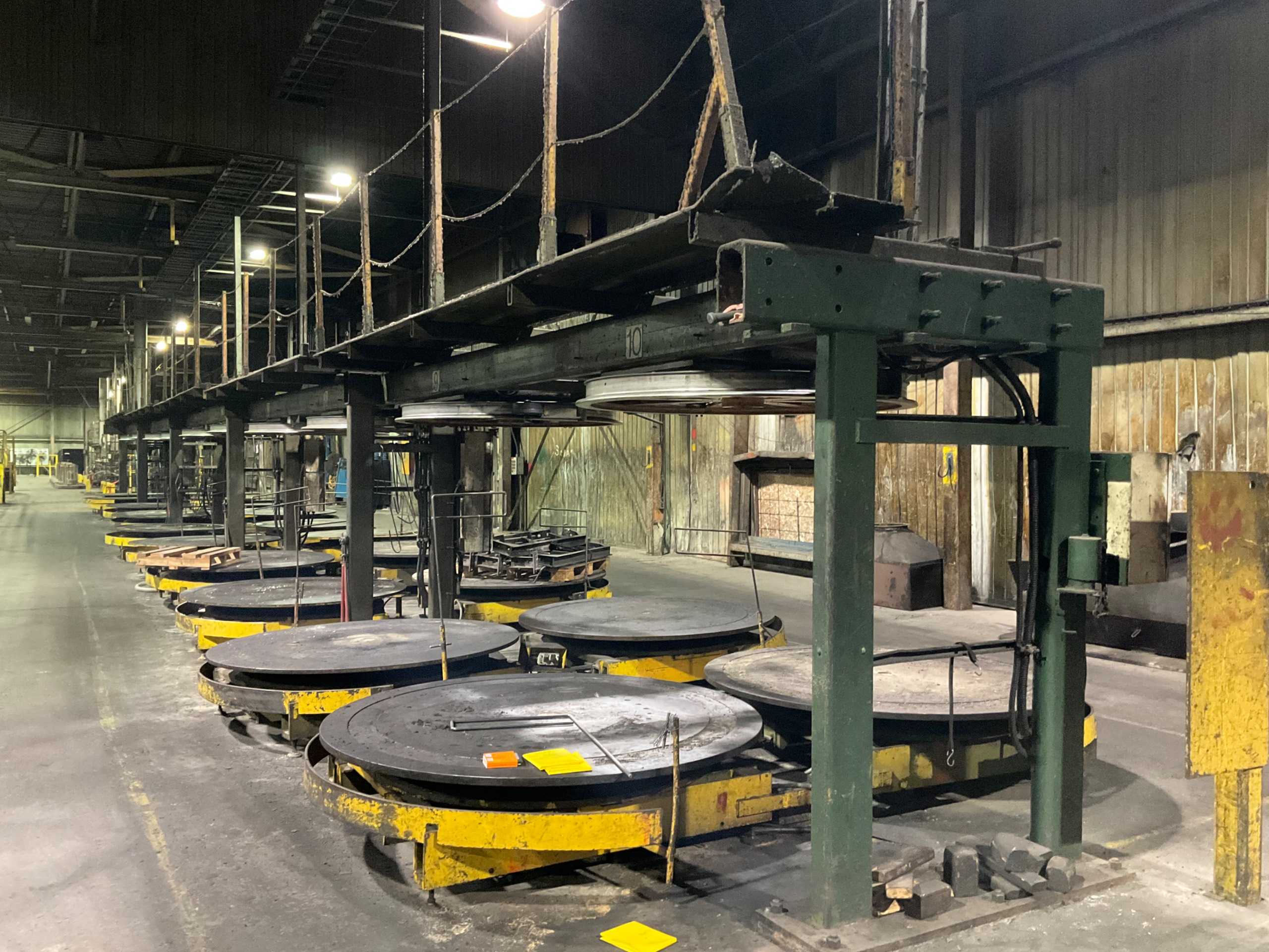 BHS TORIN 20 STATION WIRE ROD REFORMING / COLLECTION LINE - PACKAGING