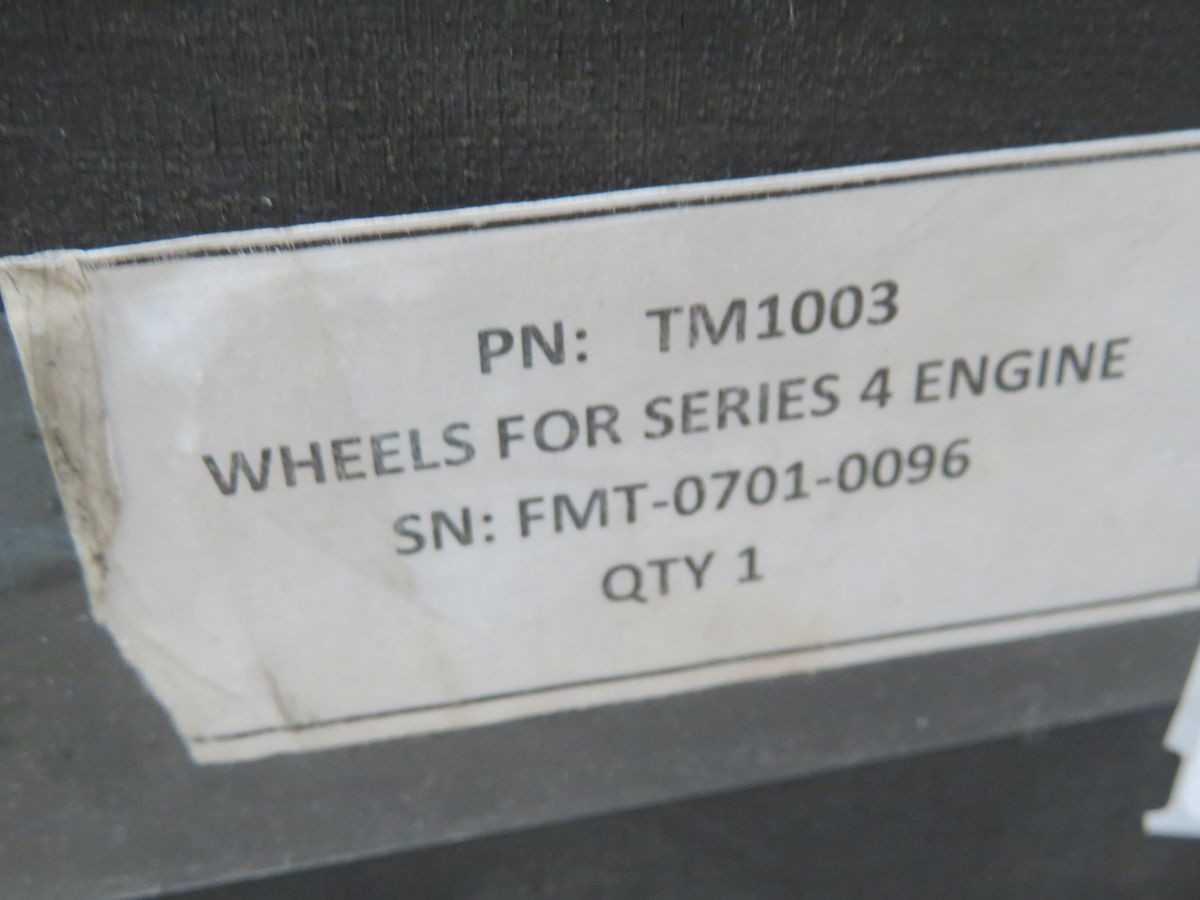 LOT OF 4 TM1003 SWIVEL CASTER WHEEL T262970 - ENGINE DRIVEN FIRE PUMP