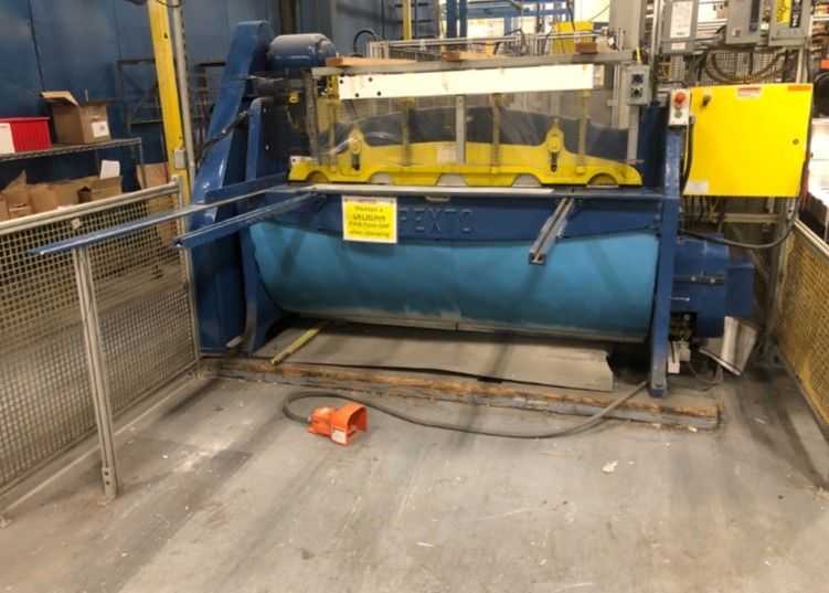 1980 PECK STOW & WILCOX U-2720 MANUAL METAL SHEAR - METAL SHEARS