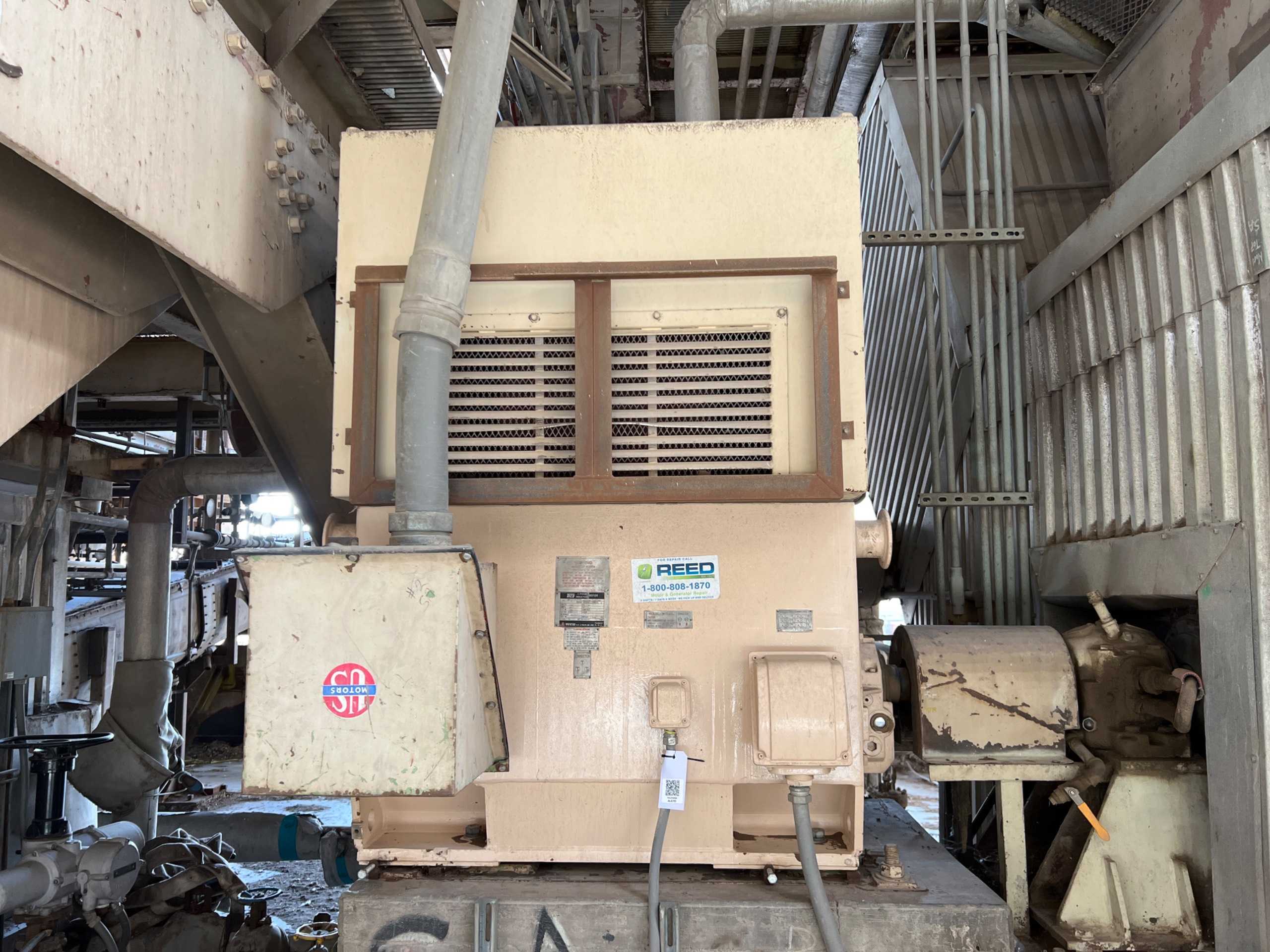 QTY 2: INDUCTION MOTOR - ELECTRIC MOTORS