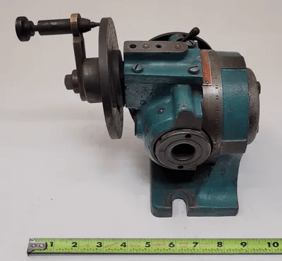 ELLIS DIVIDING INDEXING HEAD - 4-INCH CHUCK CAPACITY - MACHINE TOOLING