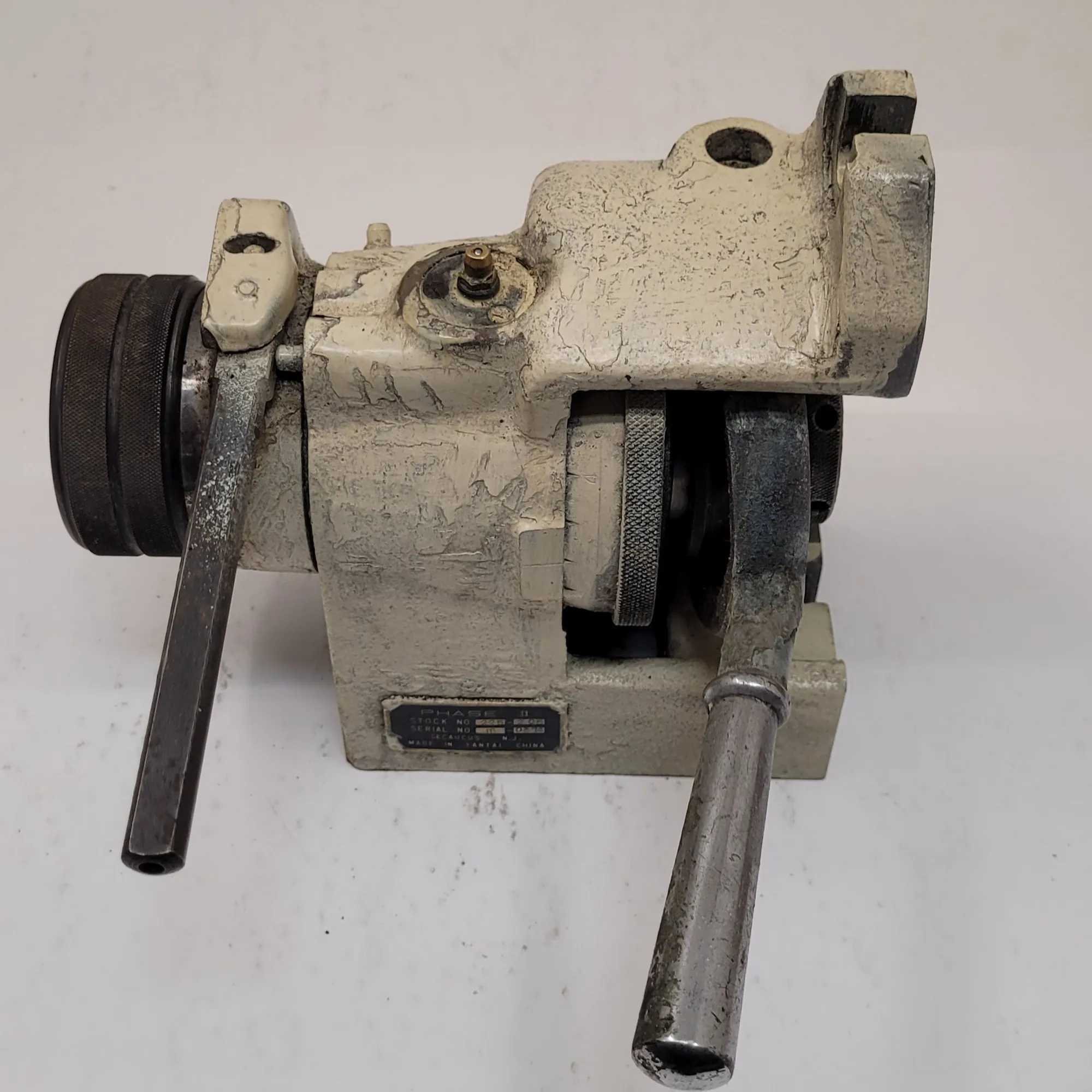 PHASE II 5C HORIZONTAL-VERTICAL COLLET INDEX FIXTURE (225-205) - MACHINE TOOLING