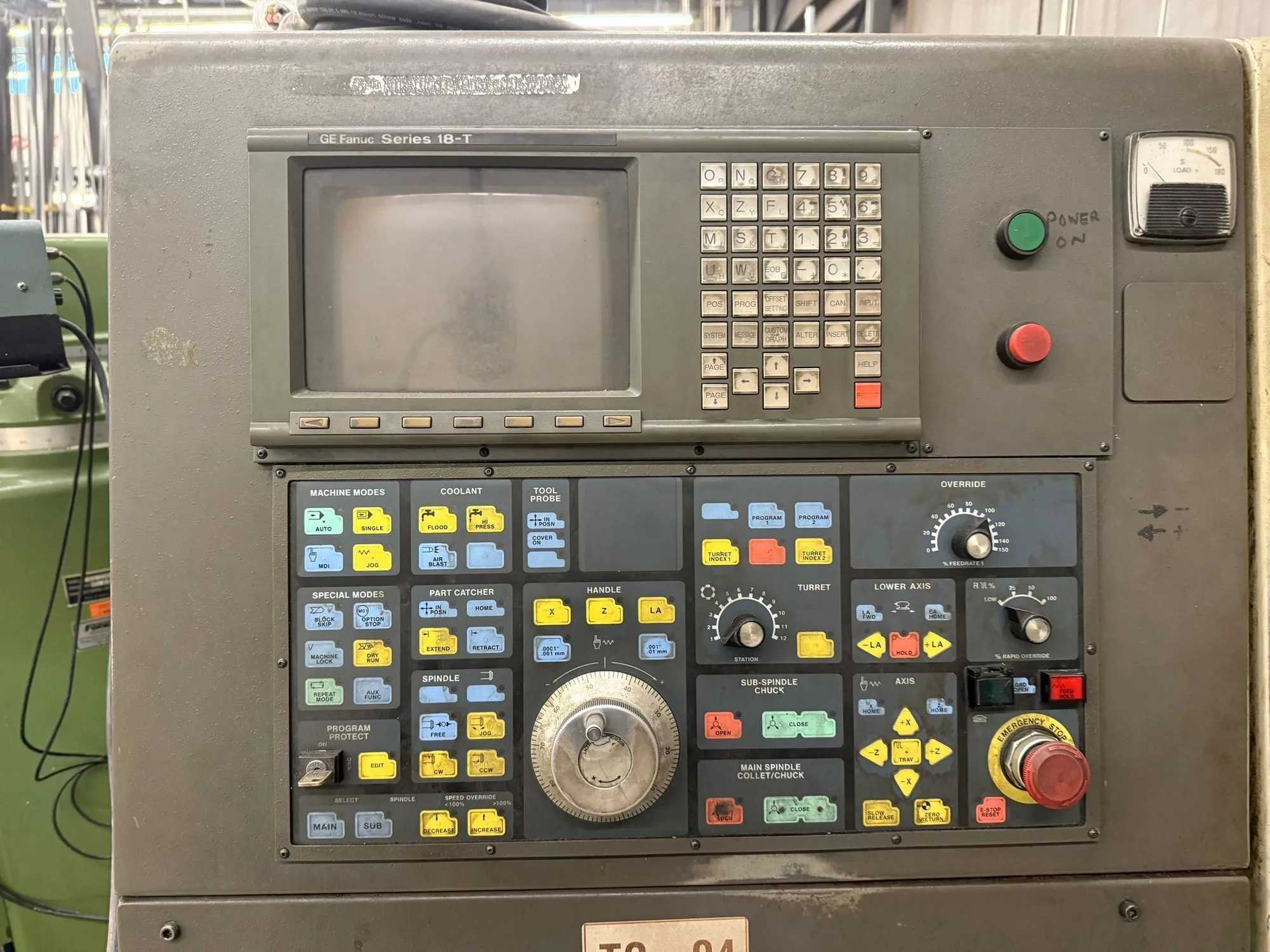 HARDINGE SG-42 (CONQUEST T42) CNC SLANT BED TURNING CENTER - CNC LATHES