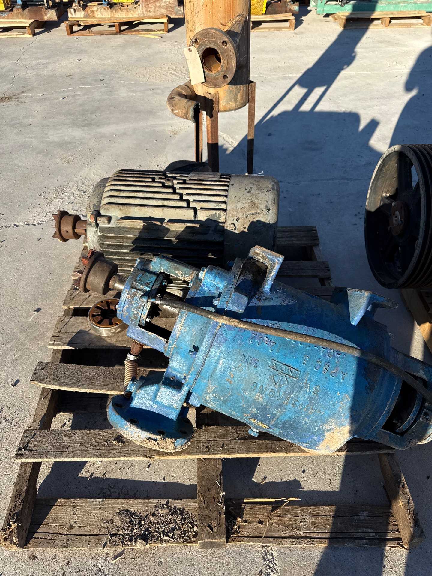 NASH SC5 PUMP & 30HP MOTOR ASSEMBLY - PUMP & MOTOR ASSEMBLY