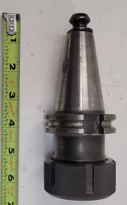 PARLEC C40S-10SC3 COLLET CHUCK (CAT 40 HOLDER) - MACHINE TOOLING