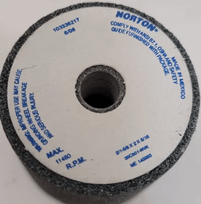 NORTON GRINDING STONE - 2/1-5/8 X 2 X 5/16 - LOT OF 12 - MACHINE TOOLING